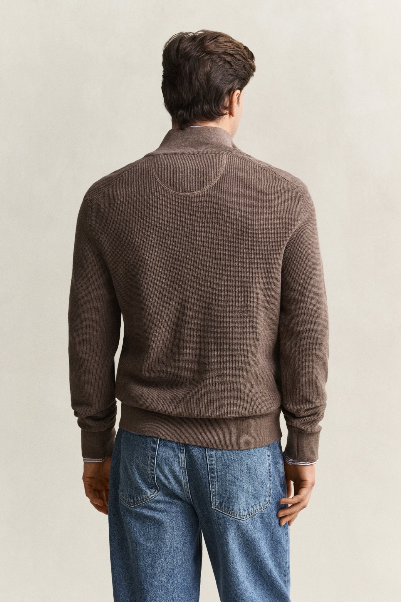 Gant Herren Pullover Dark Hazeln