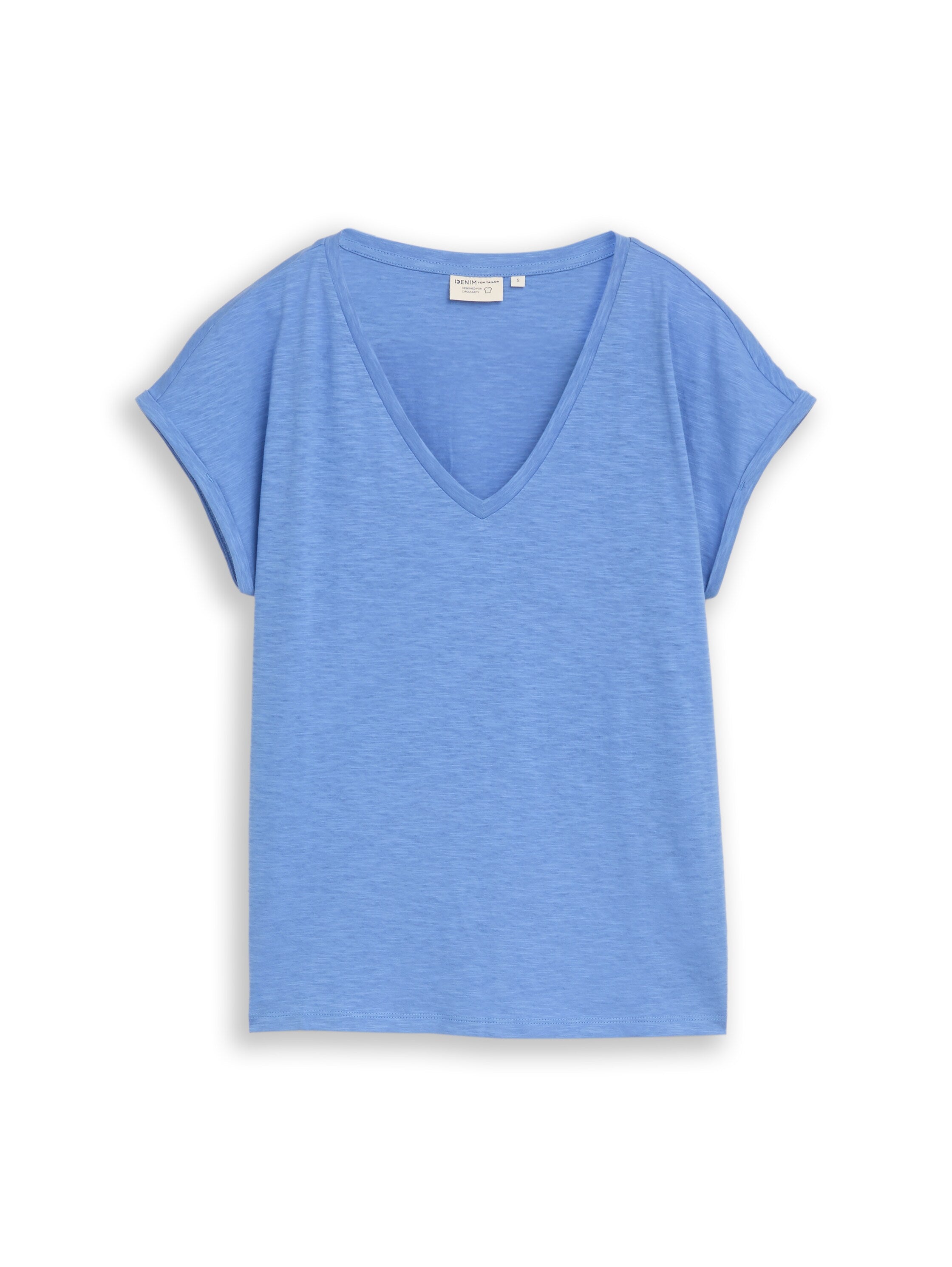 Tom Tailor denim Damen T-Shirts Bonnet Blue