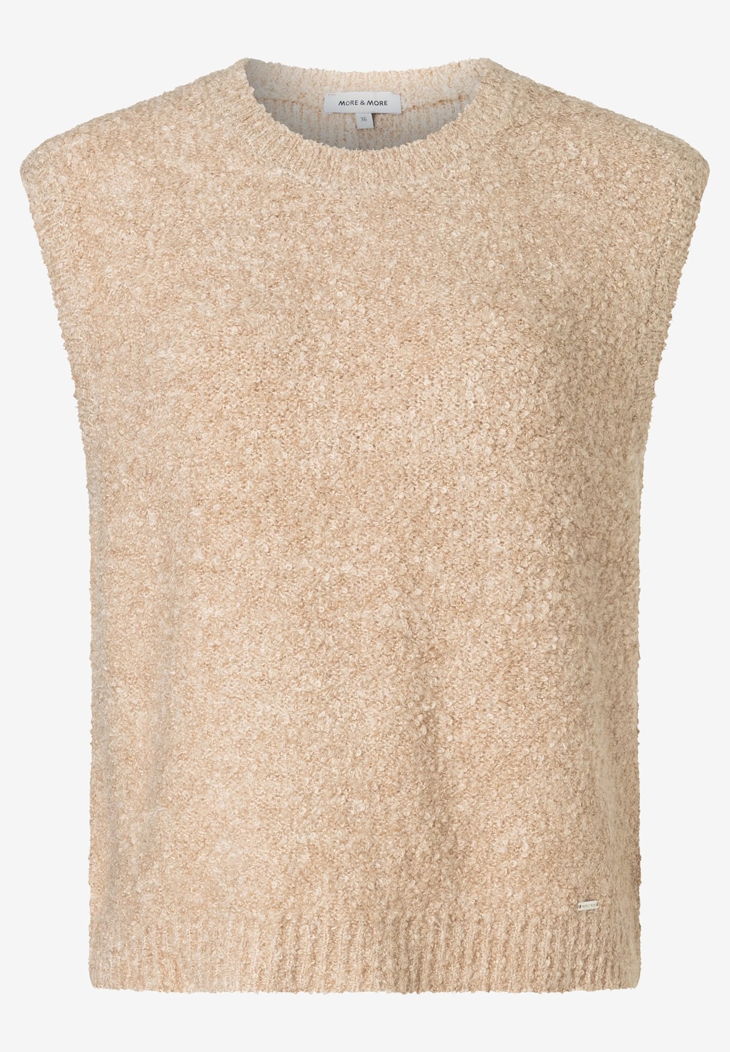 More & More Damen Pullover Almond Mel