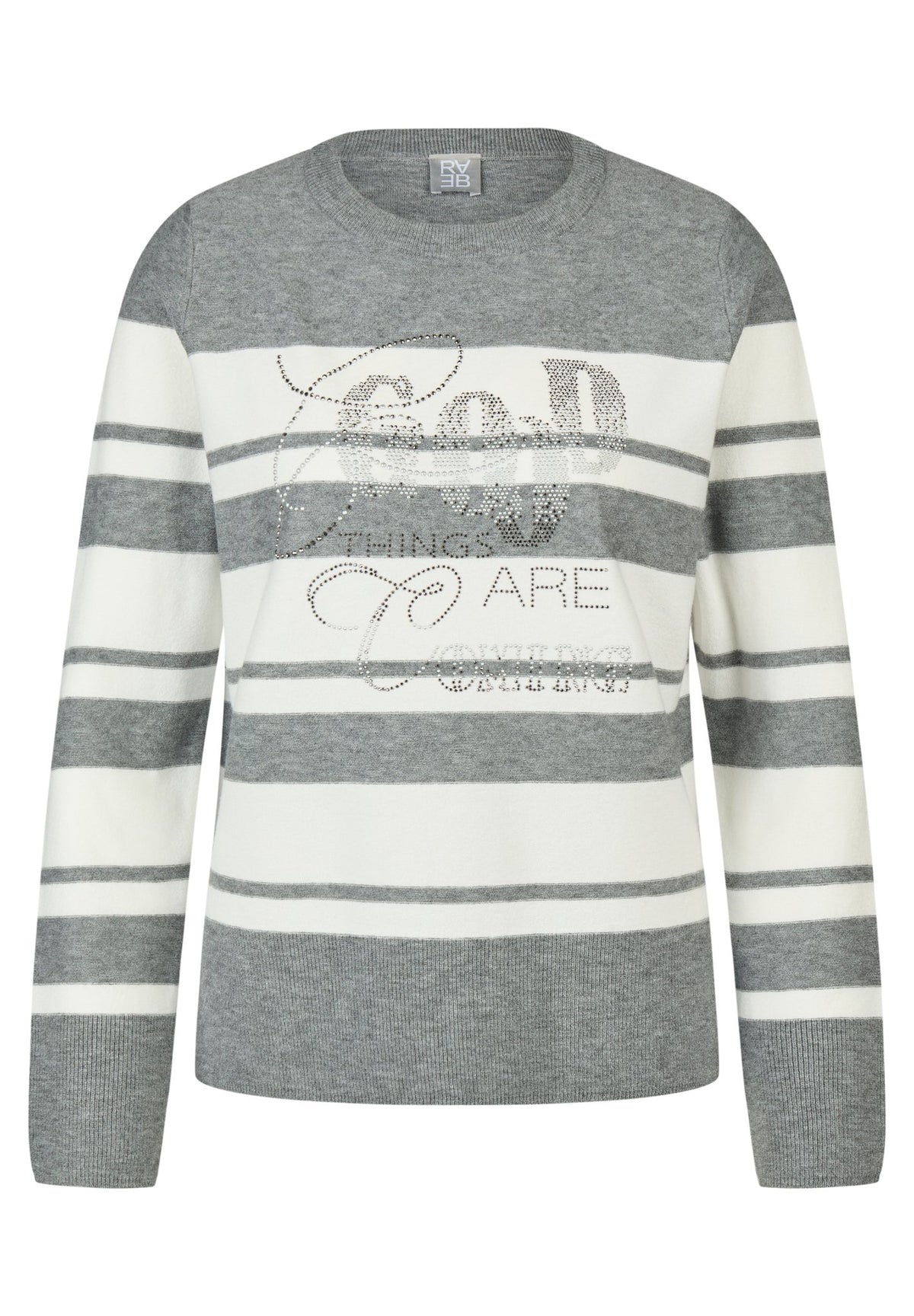 Rabe Damen Pullover Schiefer