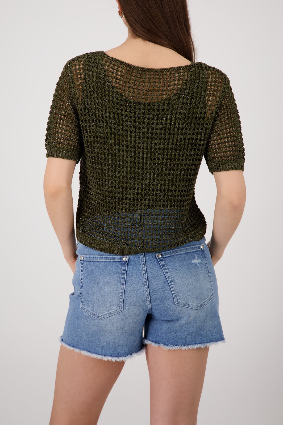 Monari Damen Pullover Olive