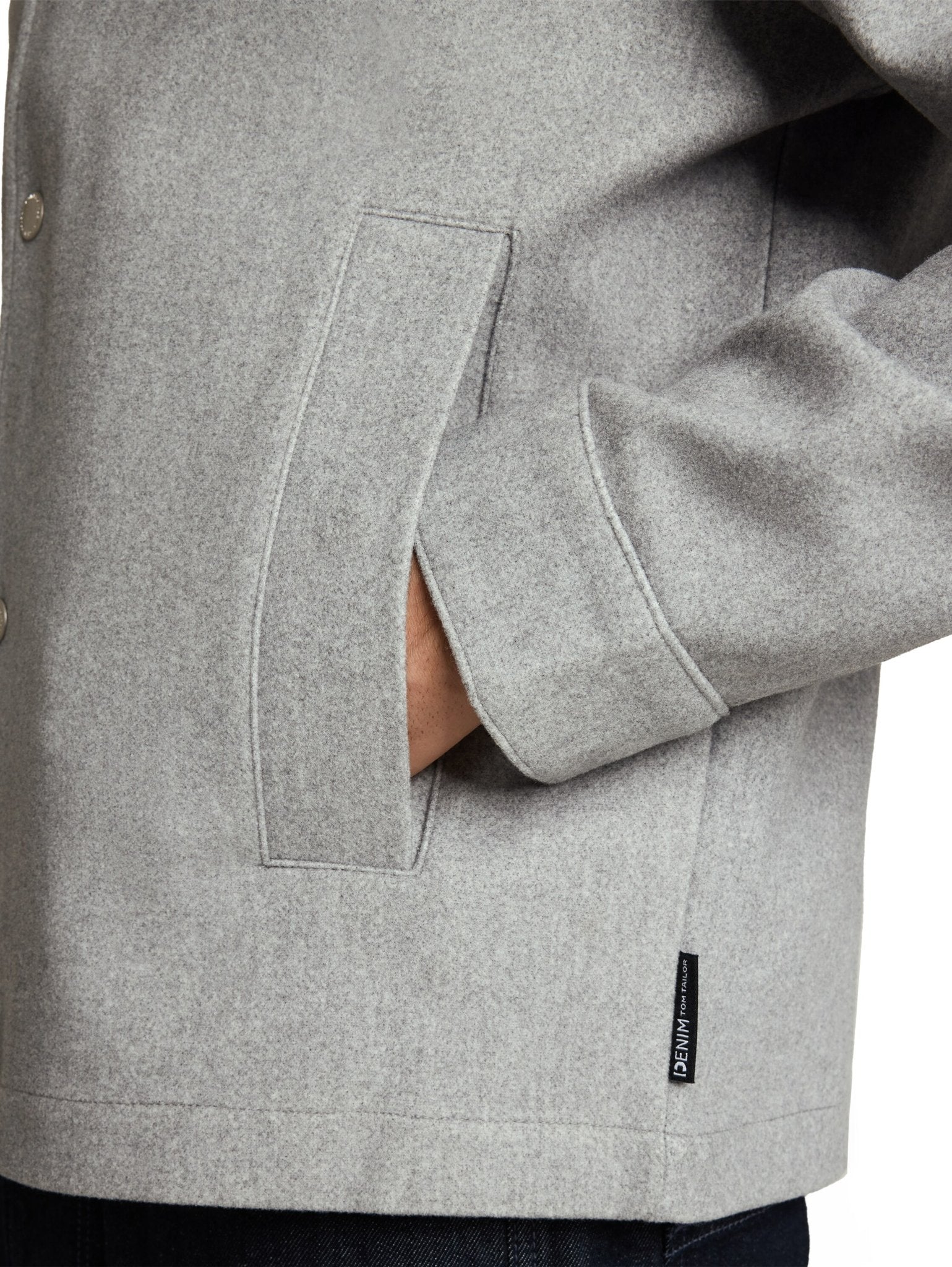 Tom Tailor denim Herren Jacken Medium Silver G