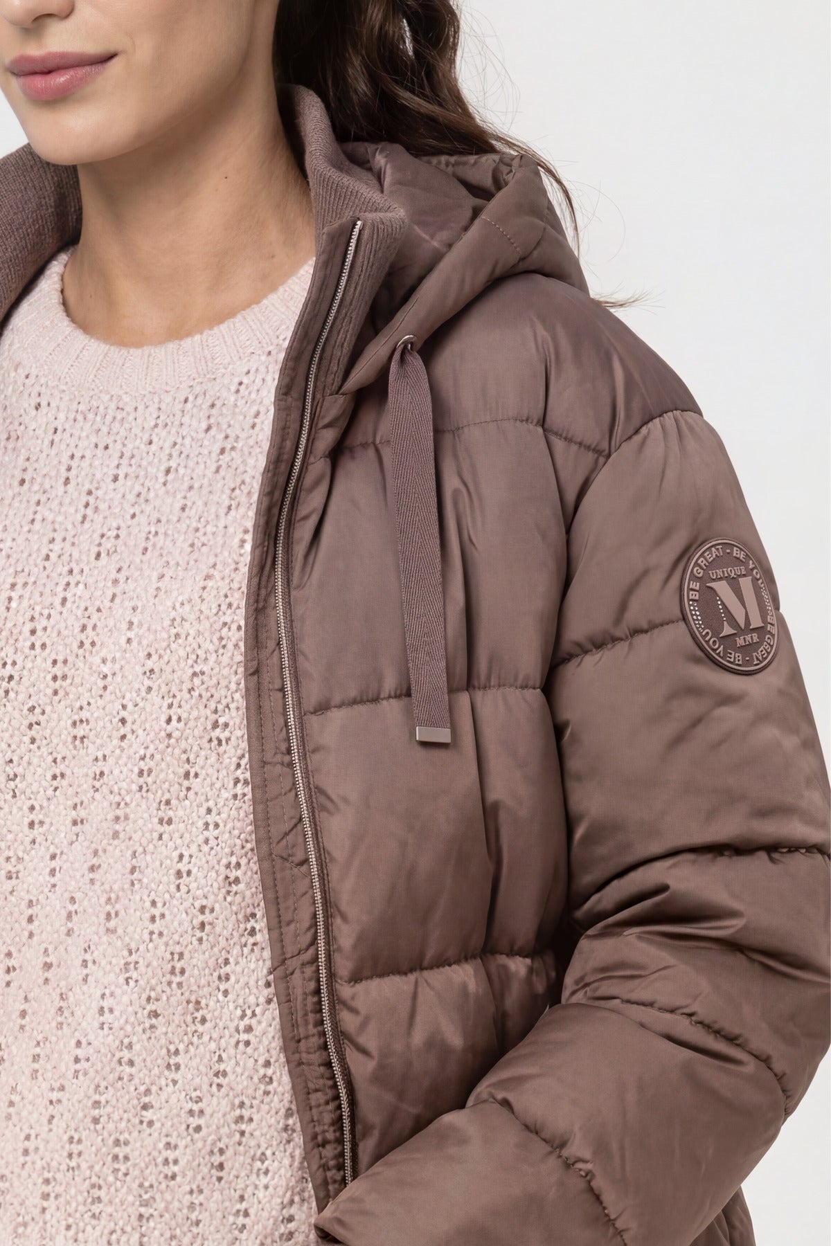 Monari Damen Jacken Taupe