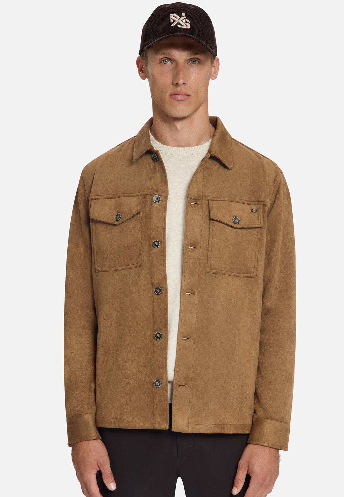 No Excess Herren Hemden Caramel