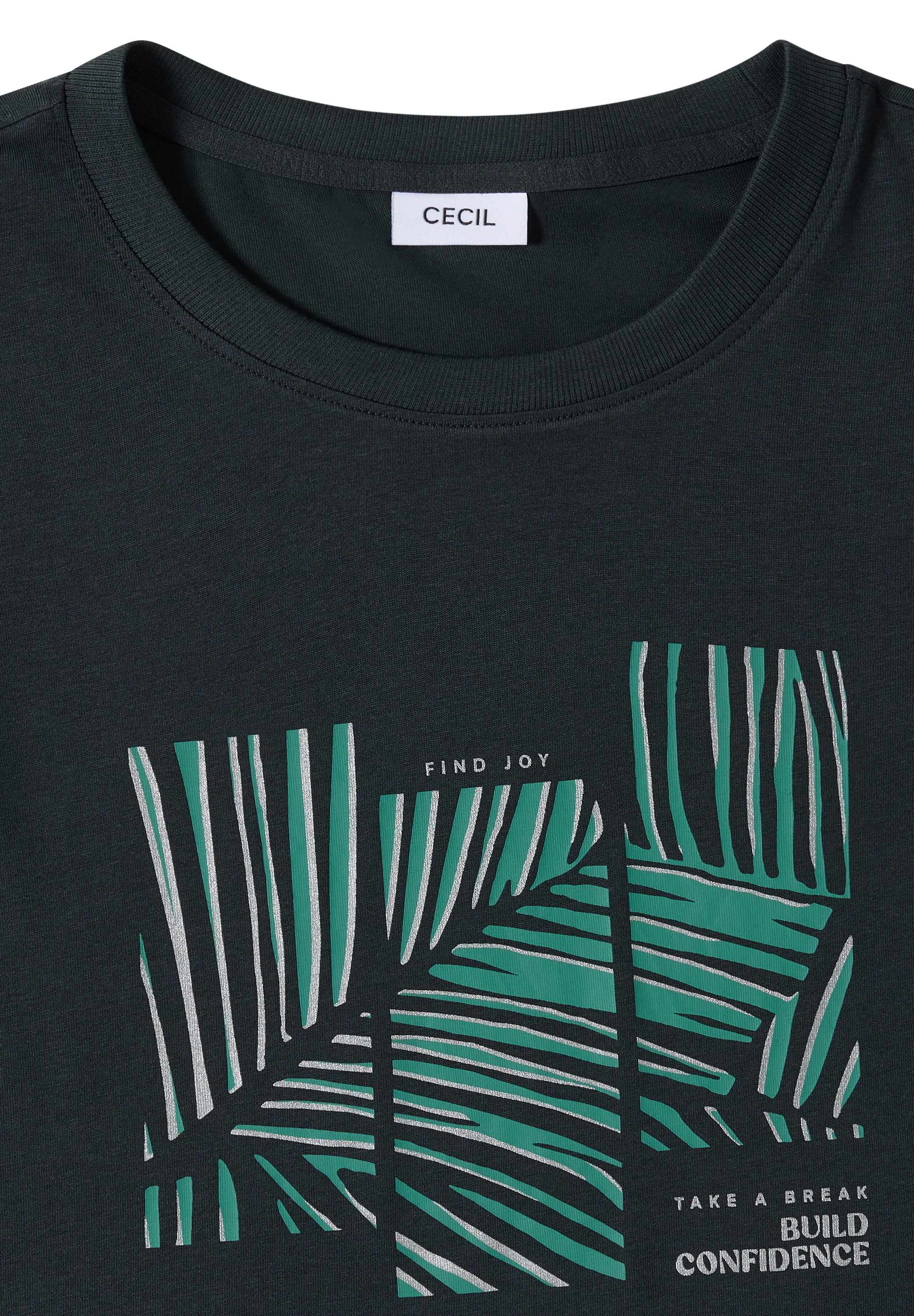 Cecil Damen T-Shirts  Palm Bree