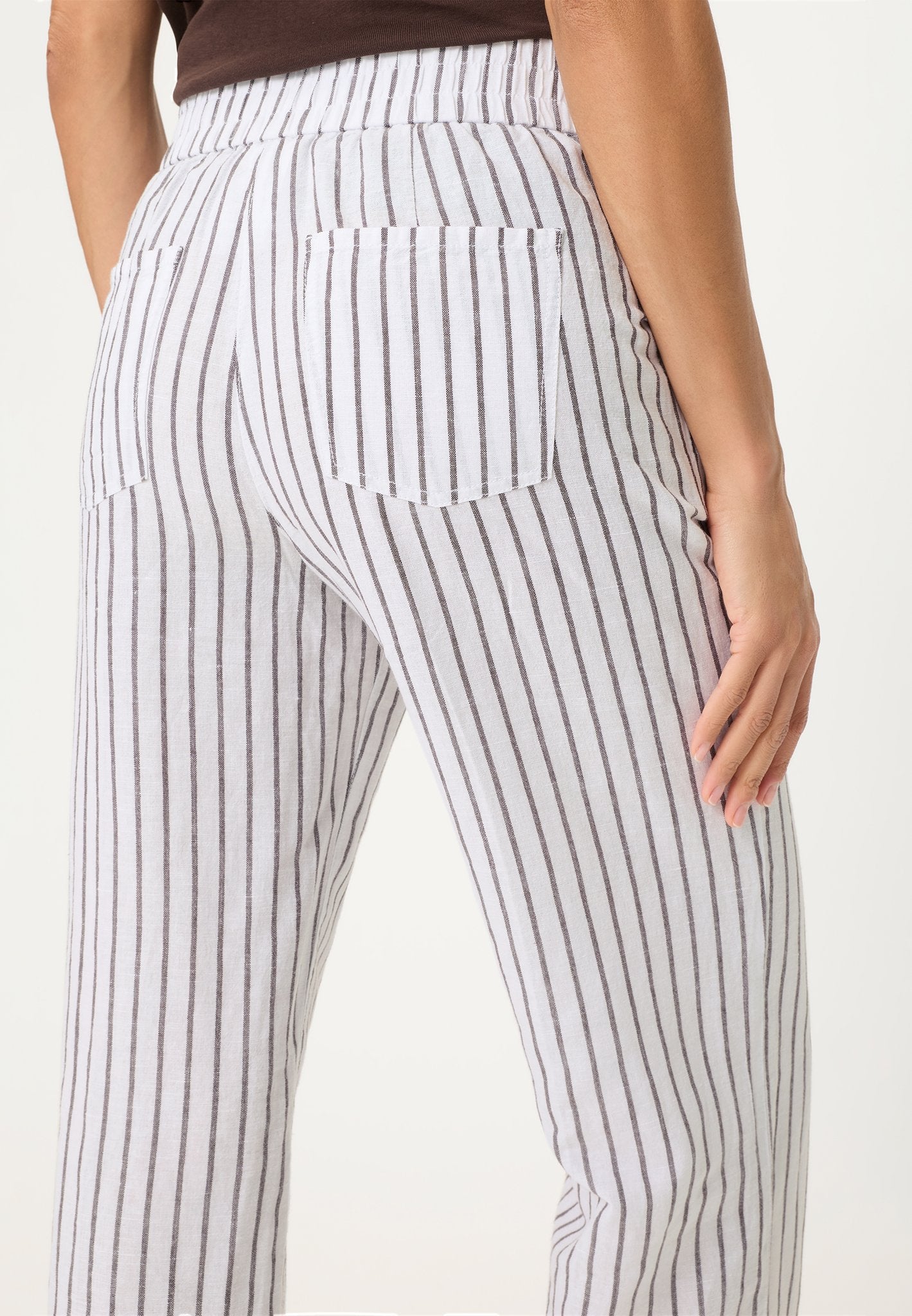 Olsen Damen Hosen  Dark Brow