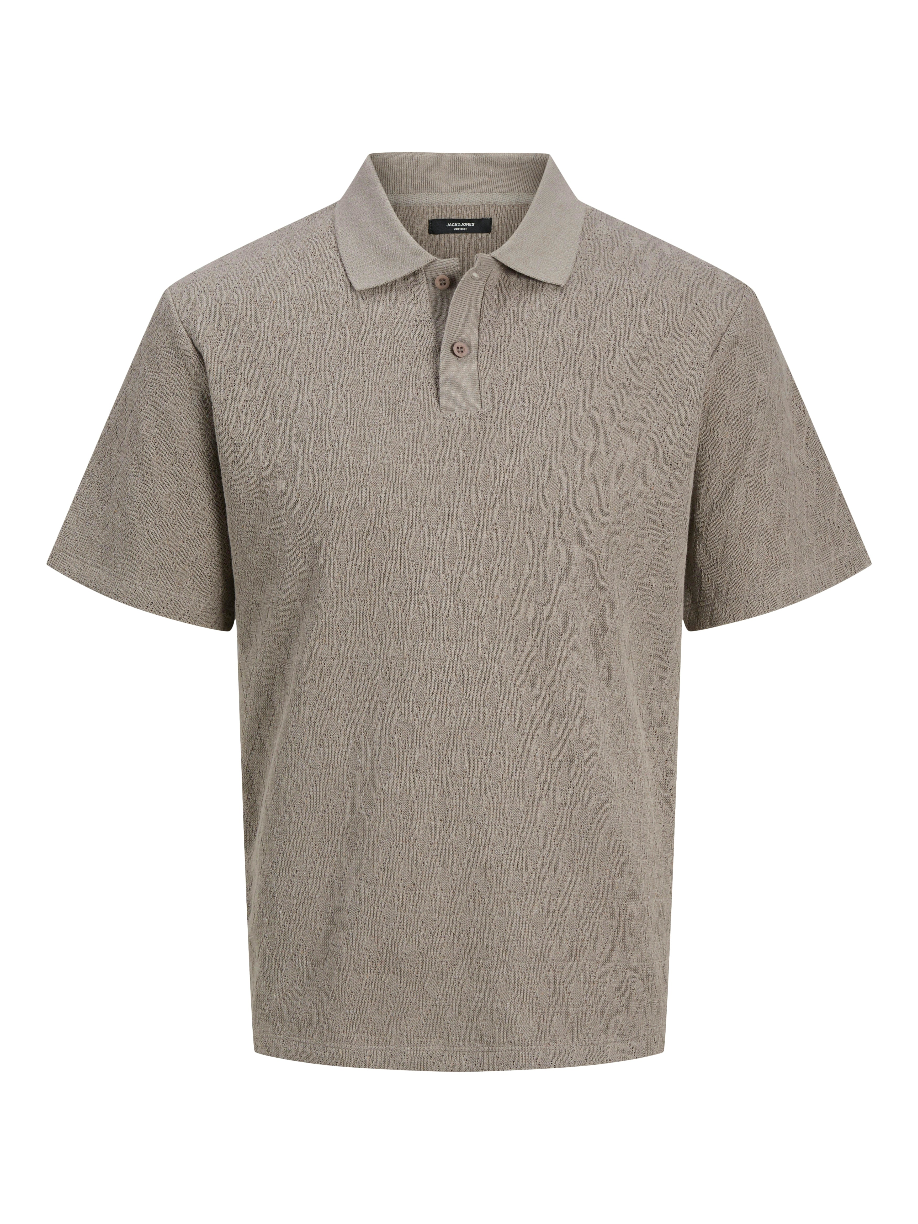 Jack & Jones Herren Polo-Shirts Greige