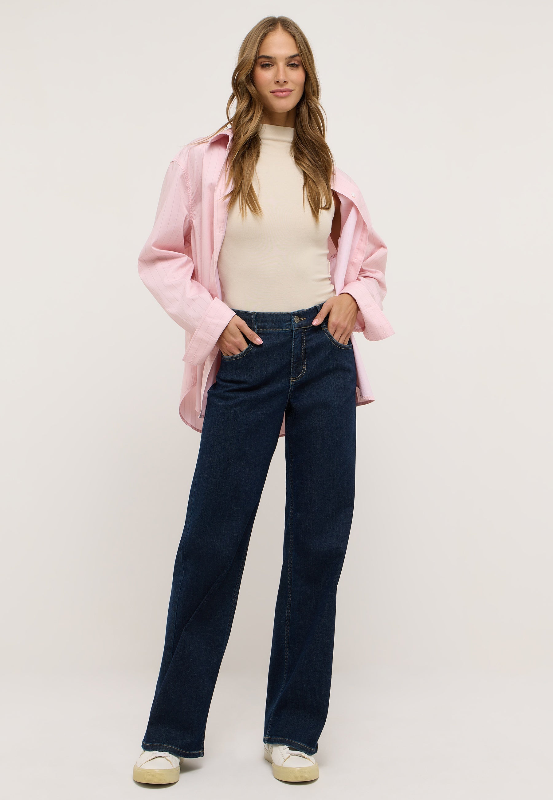 Angels Damen Jeans  Dark Indigo