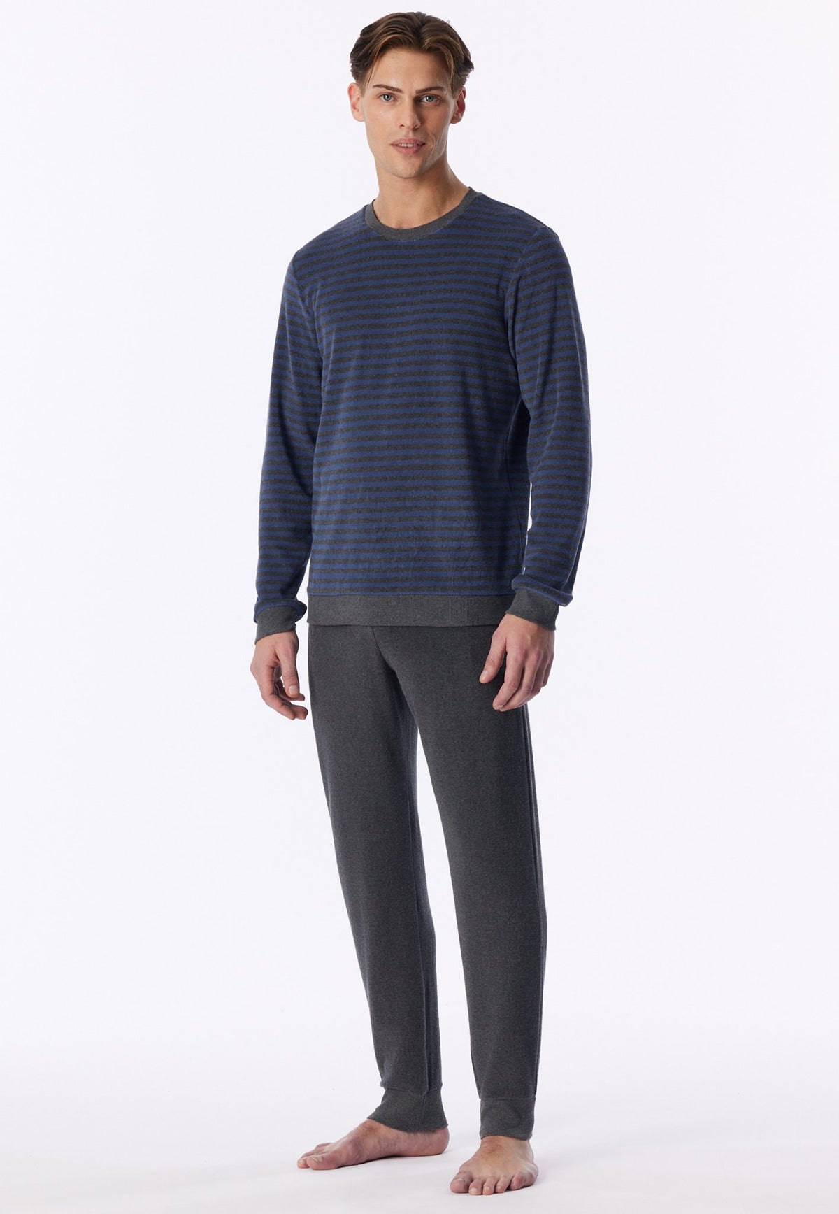 Schiesser Herren Faded Denim