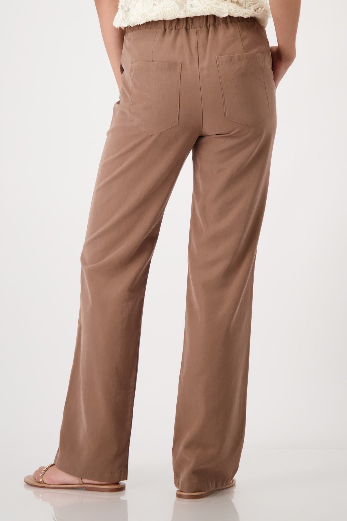 Monari Damen Hosen Mocca