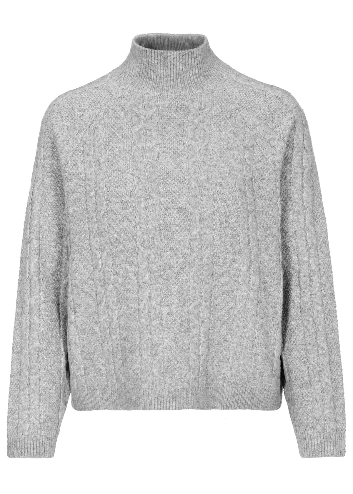 Fashion People Damen Pullover Cloud Melange