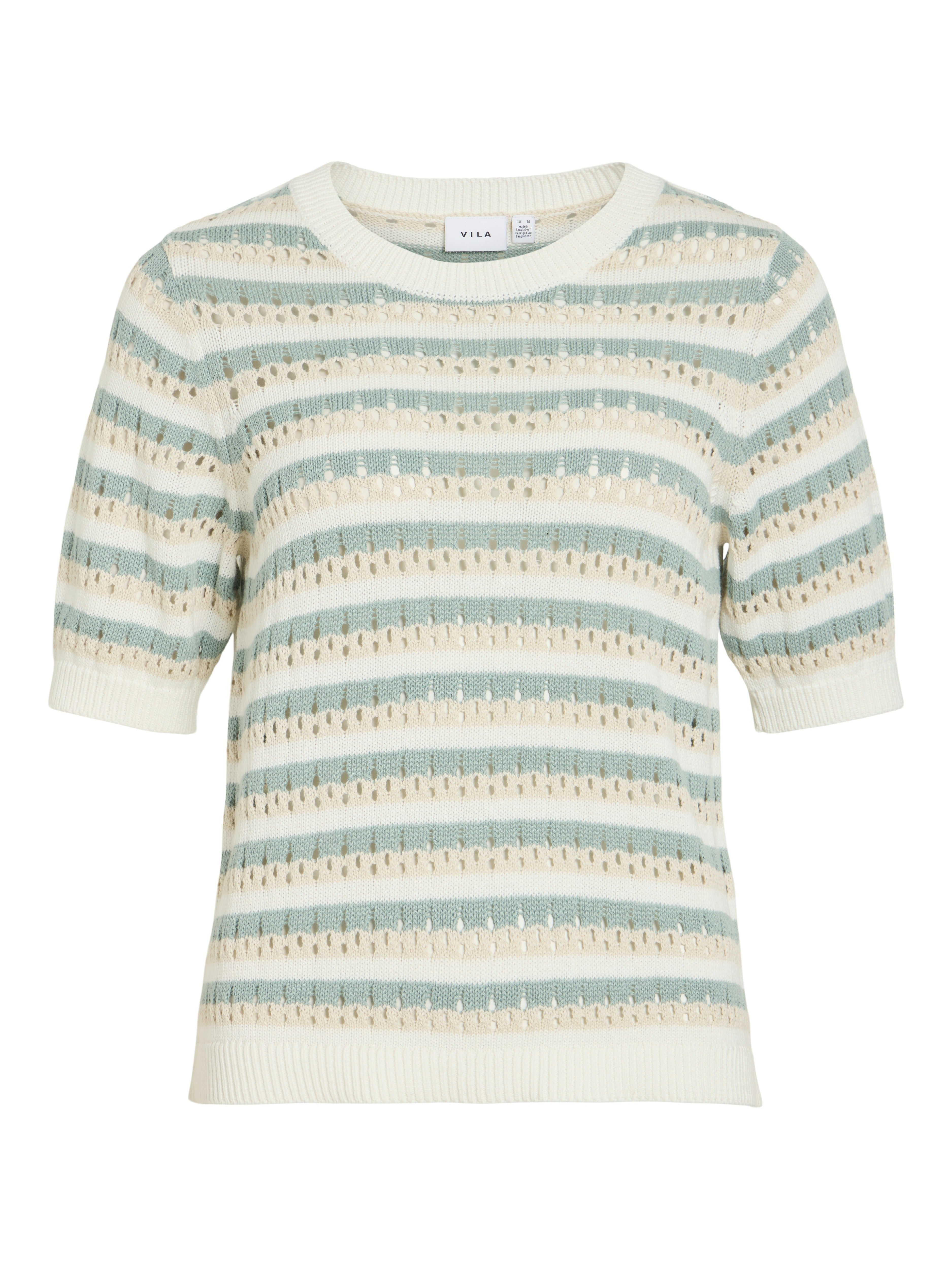 Vila Damen T-Shirt Snow White/Birc