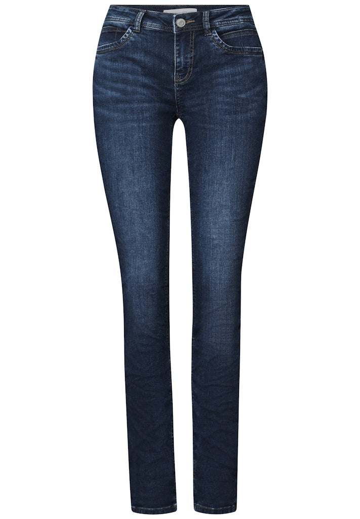 Street One Damen Hosen  Dark Blue