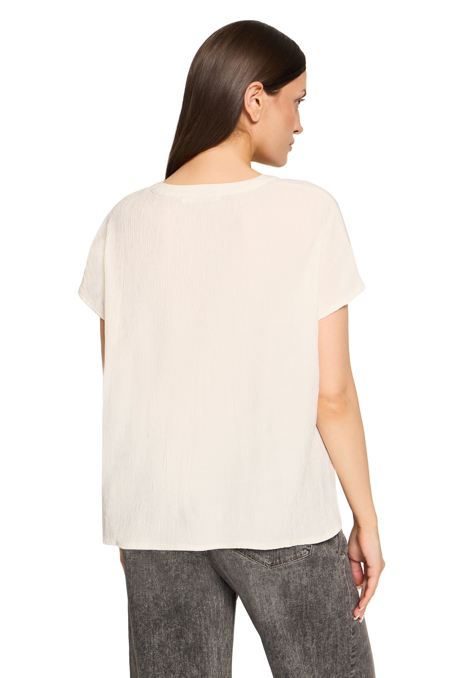 Betty & Co Damen Blusen kurz Arctic Wolf