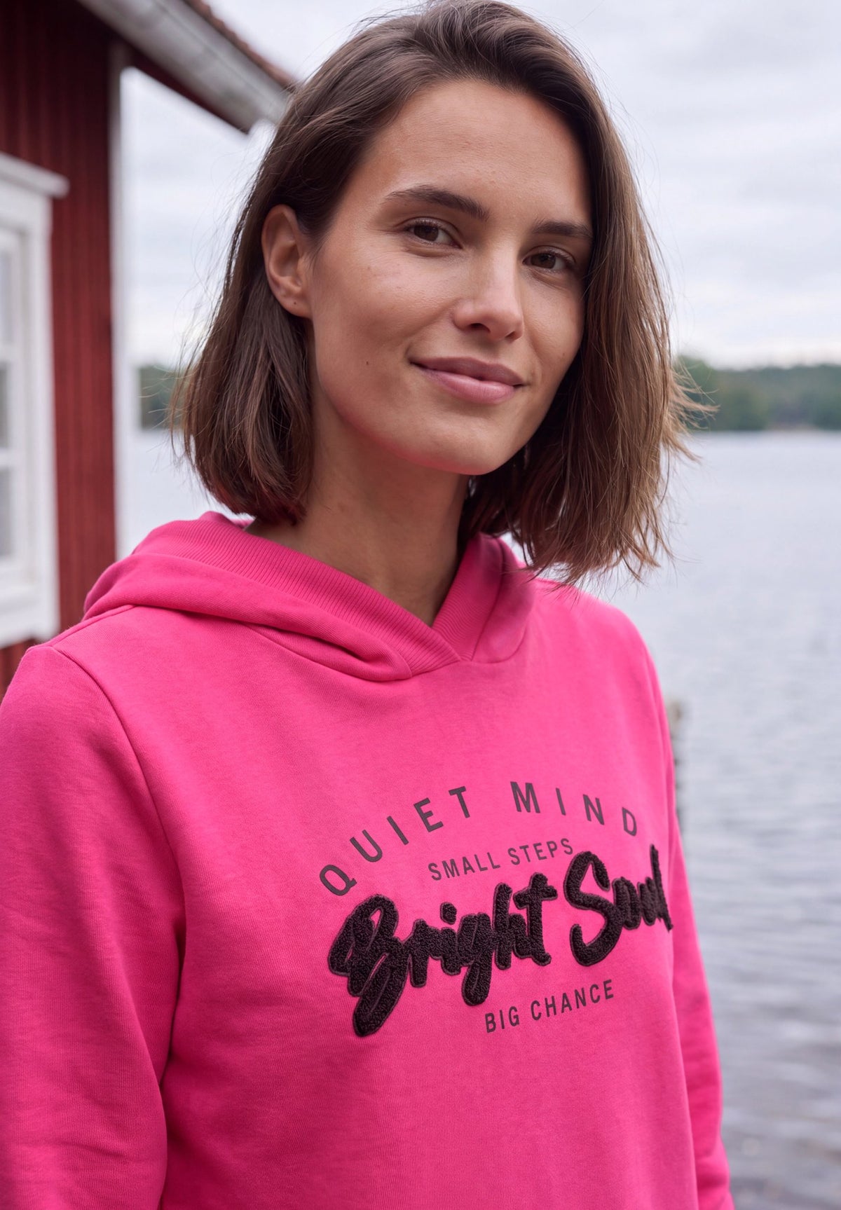 Cecil Damen Pullover  Pink Flas