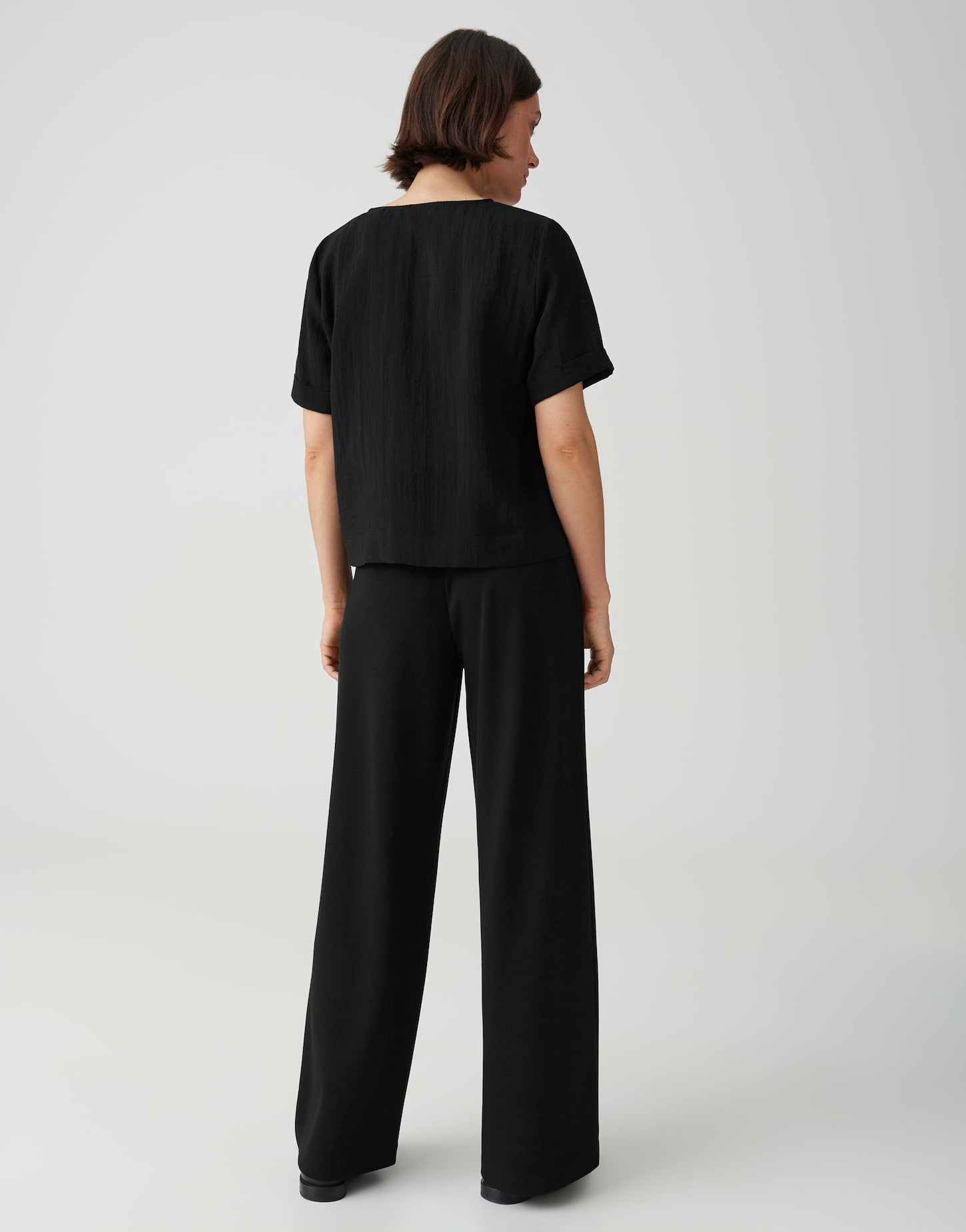 Opus Damen Hosen Black