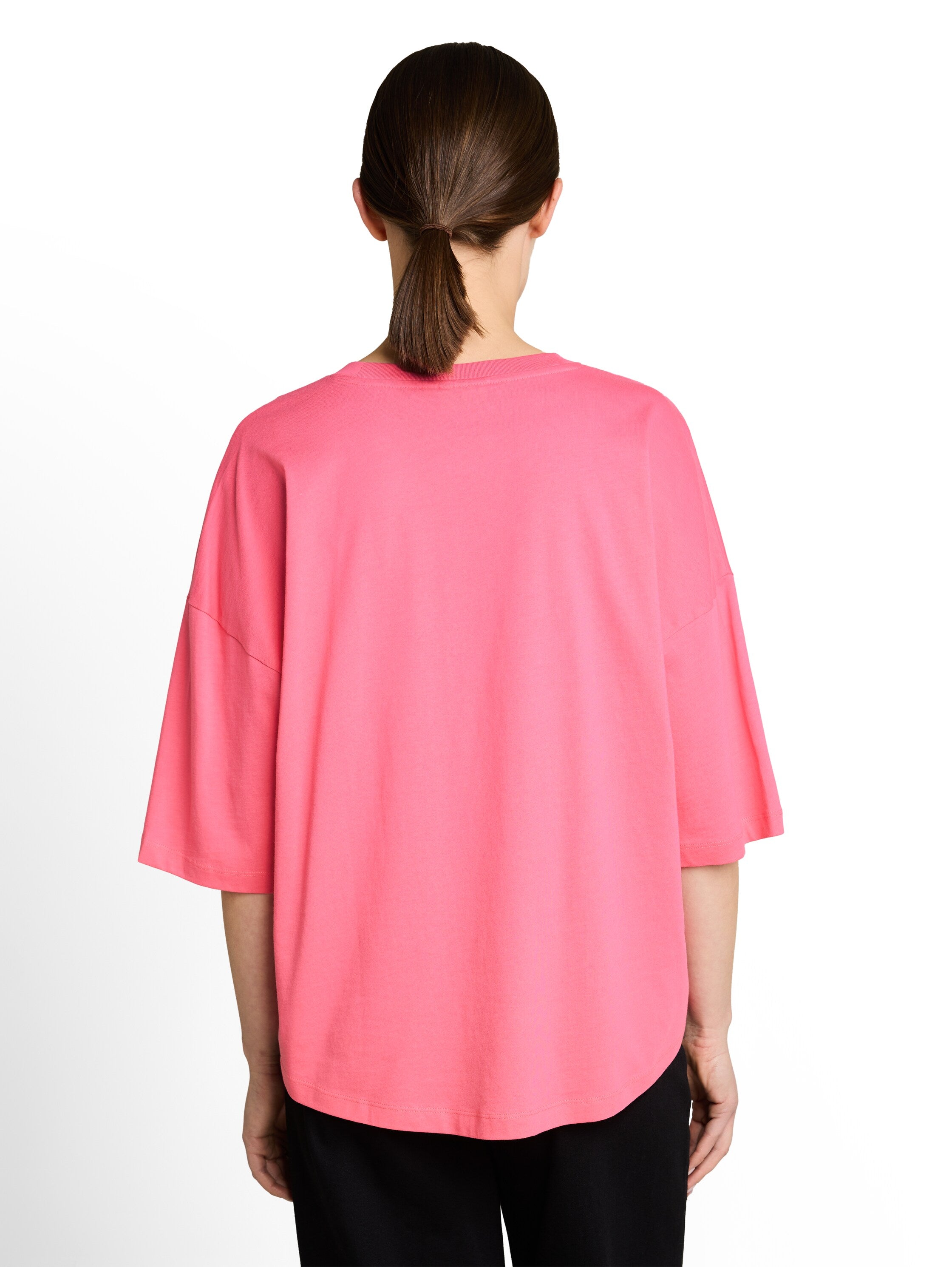 Tom Tailor denim Damen T-Shirts Soft Bright Pin