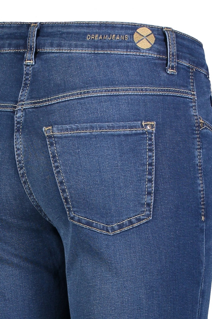 Mac Damen Jeans Mid Blue Authen