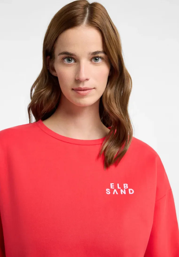 Elbsand Damen Sweatshirts  Barberry