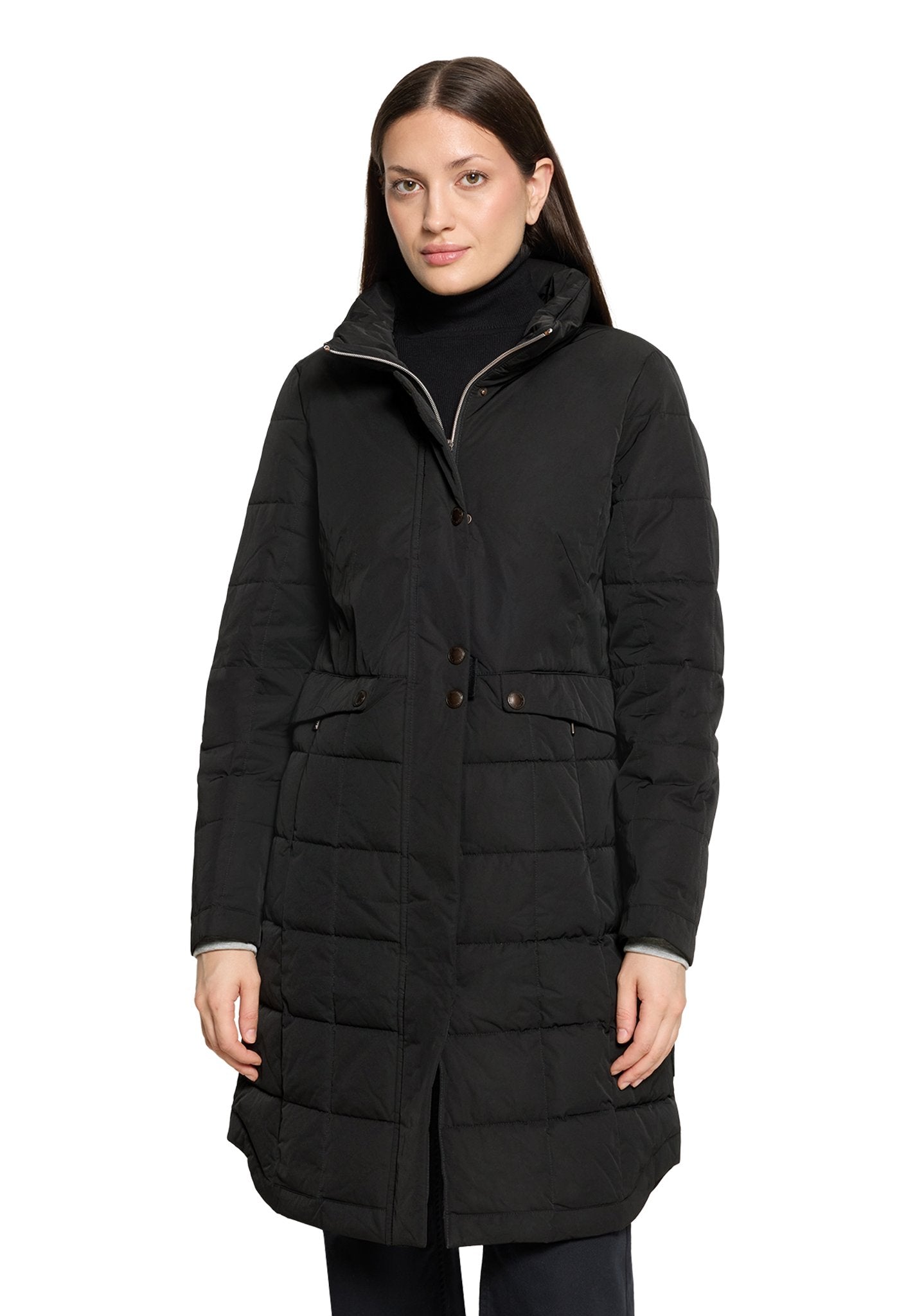 Gil Bret Damen Mantel Jet Black