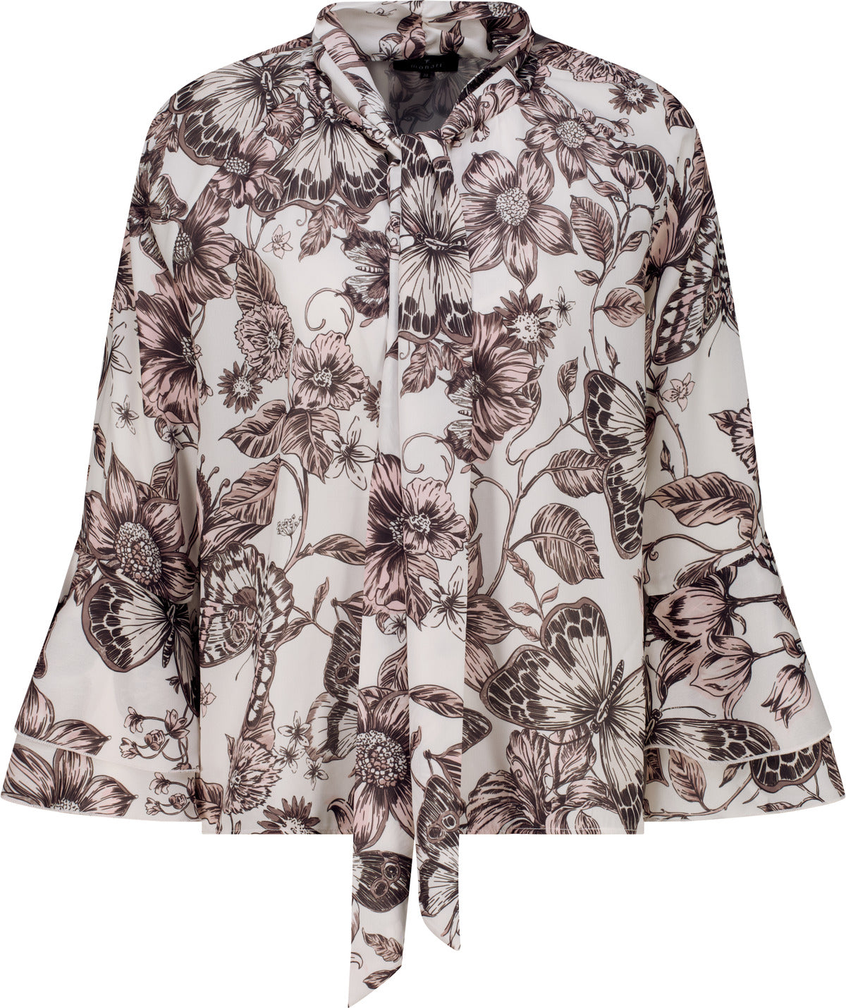 Monari Damen Blusen Taupe Gemus