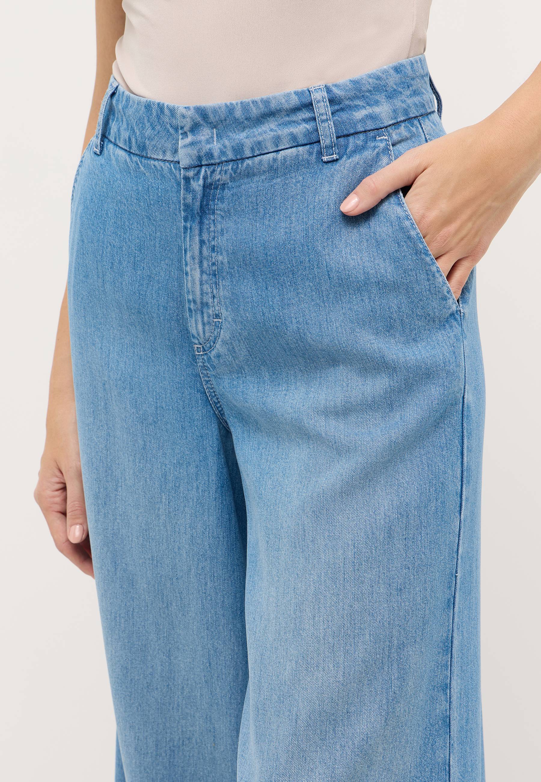 Angels Damen Hosen  Light Blue