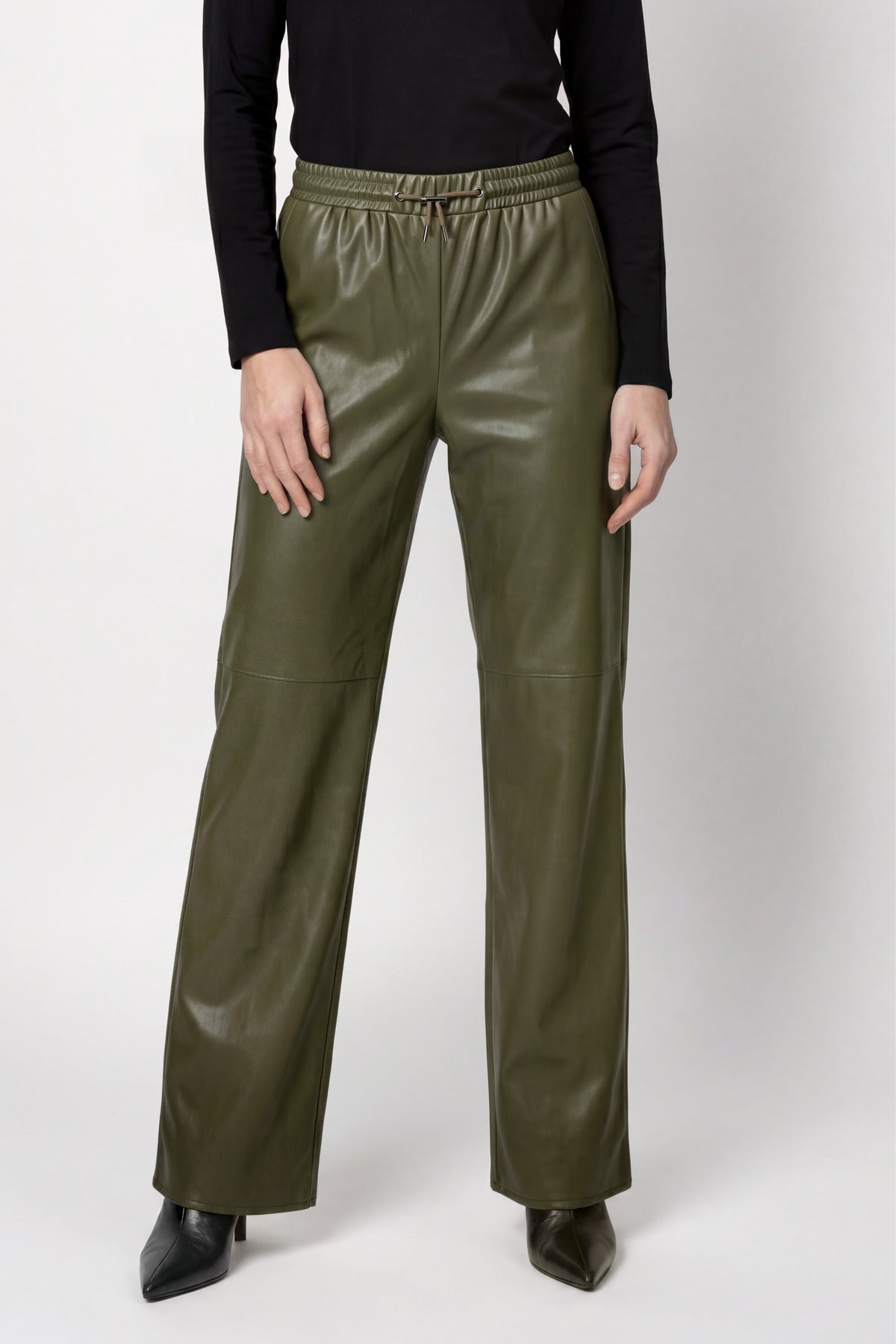 Monari Damen Hosen  Olive