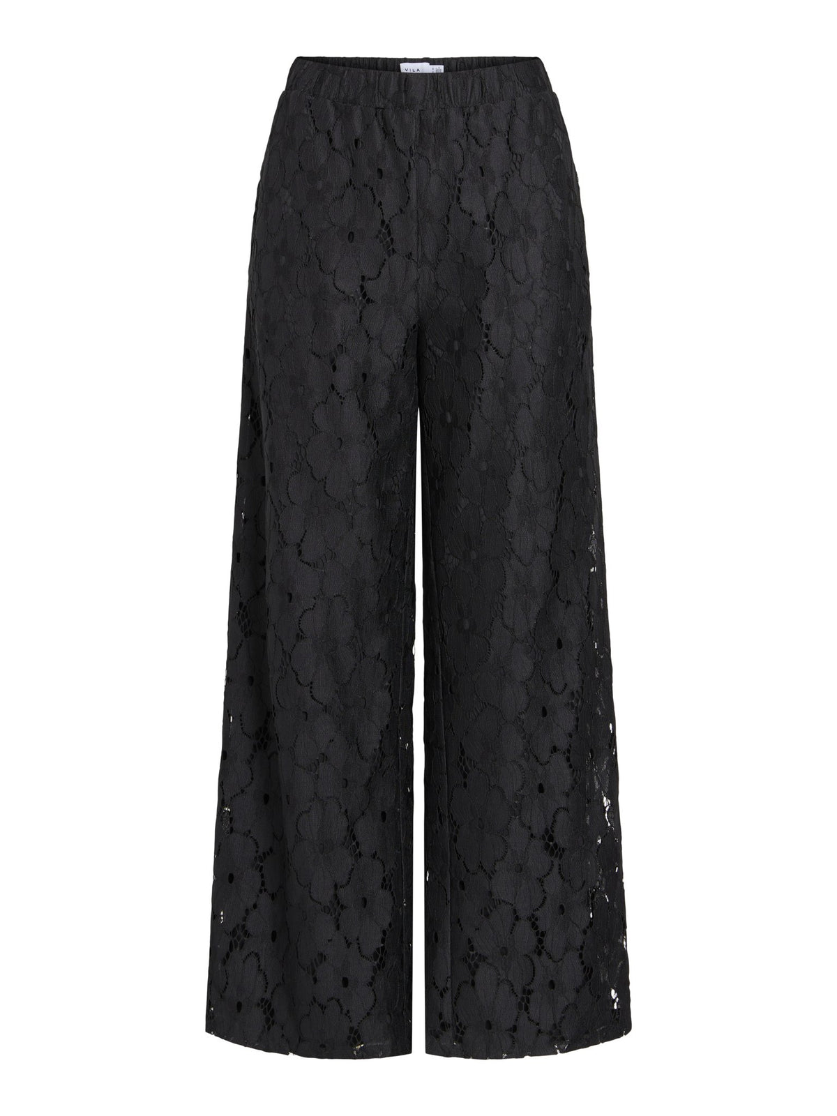 Vila Damen Hosen Black Beauty