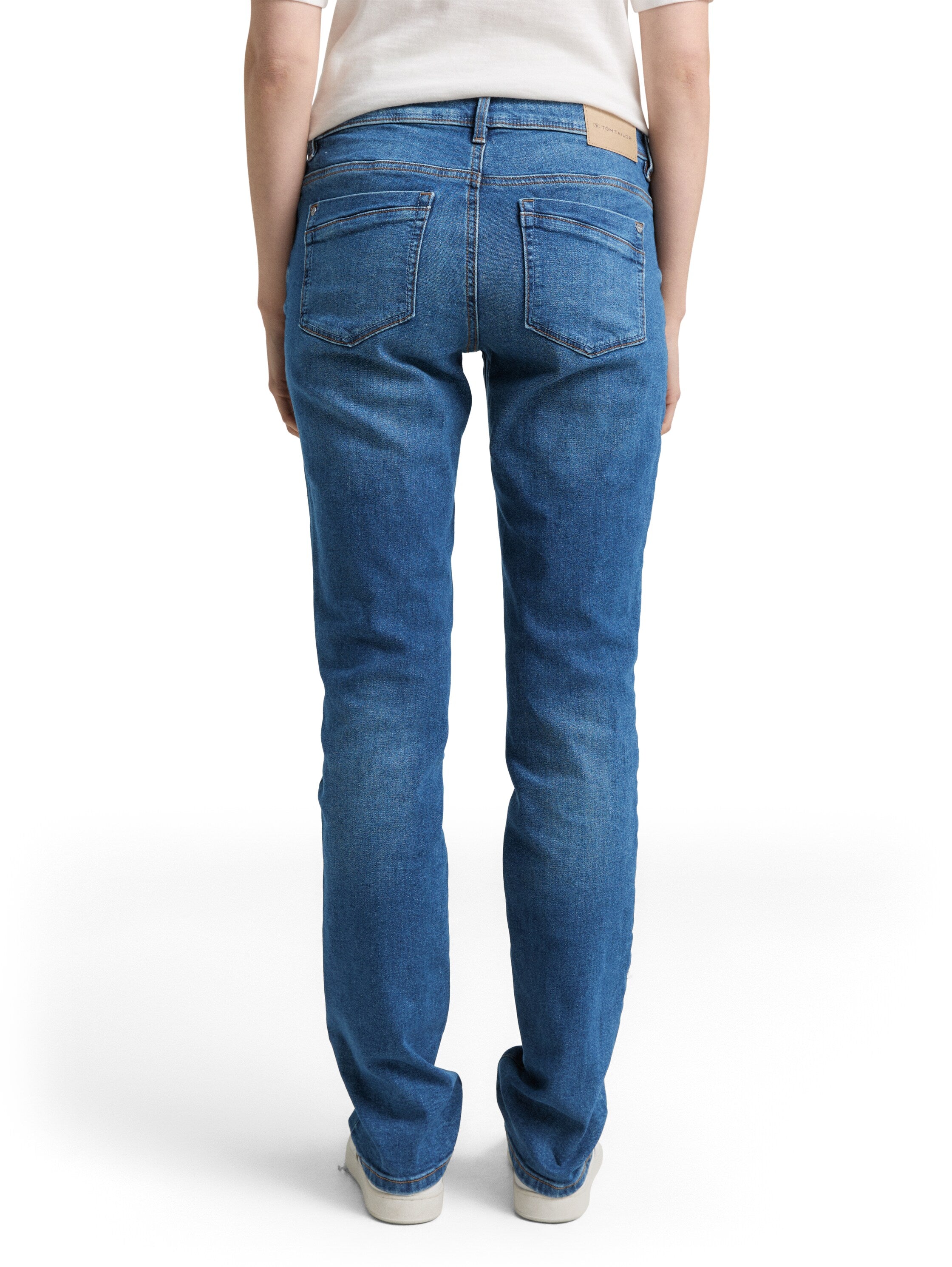 Tom Tailor Damen Jeans Clean Mid Stone