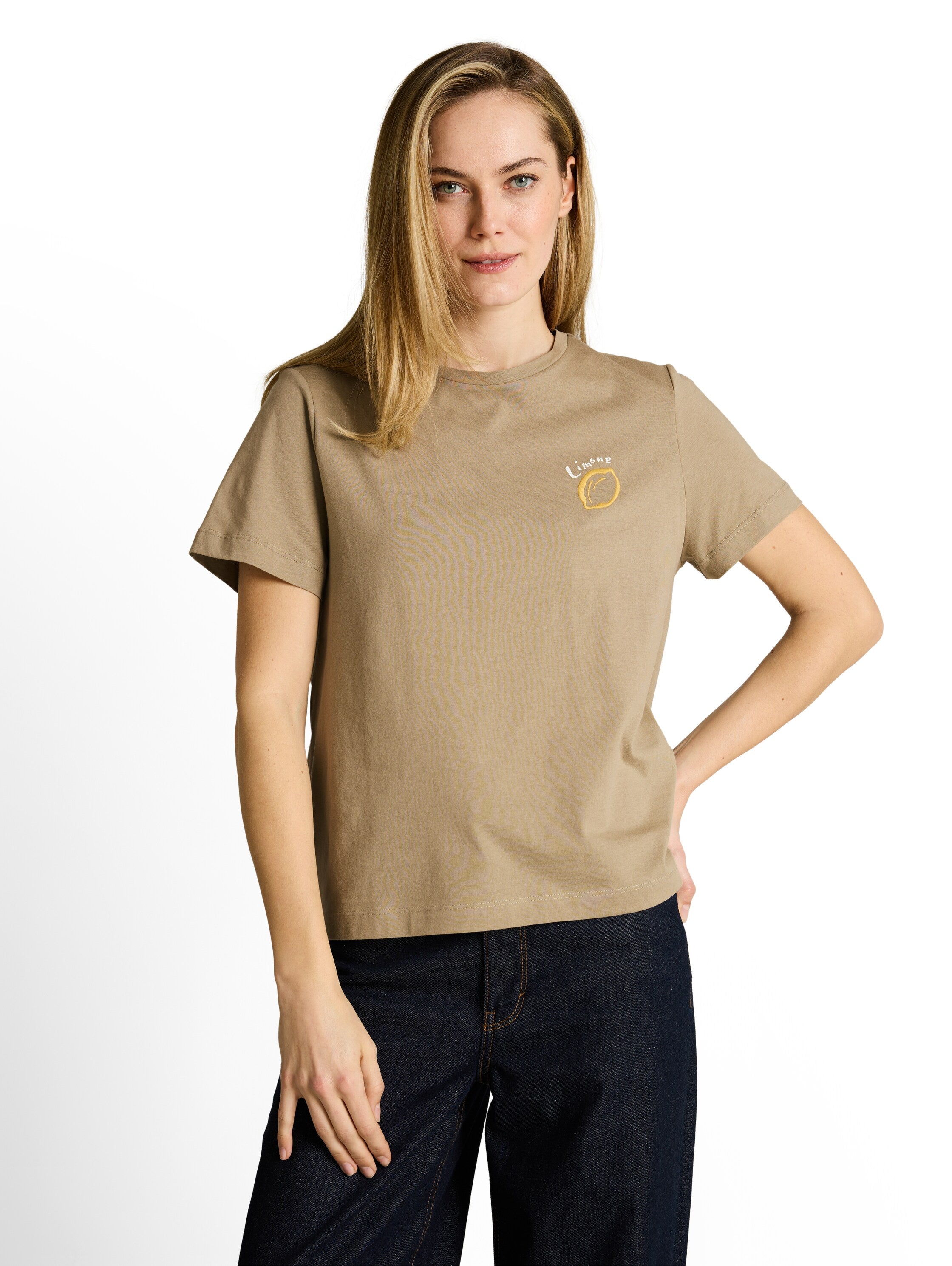 Tom Tailor Damen T-Shirts Silver Olive