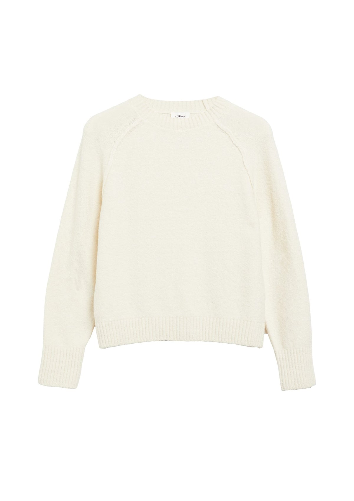S. Oliver red Damen Pullover White
