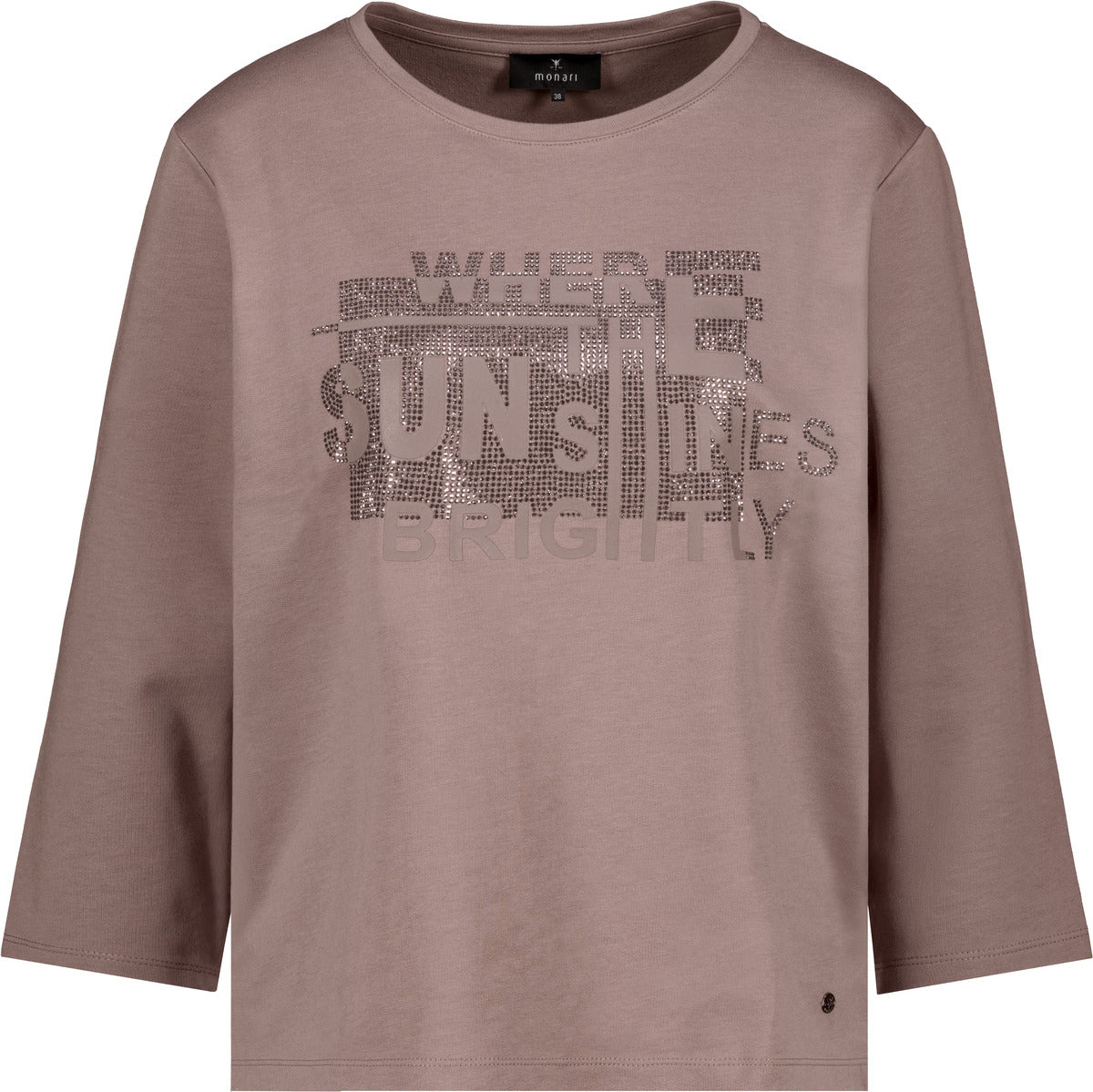 Monari Damen T-Shirts  Taupe