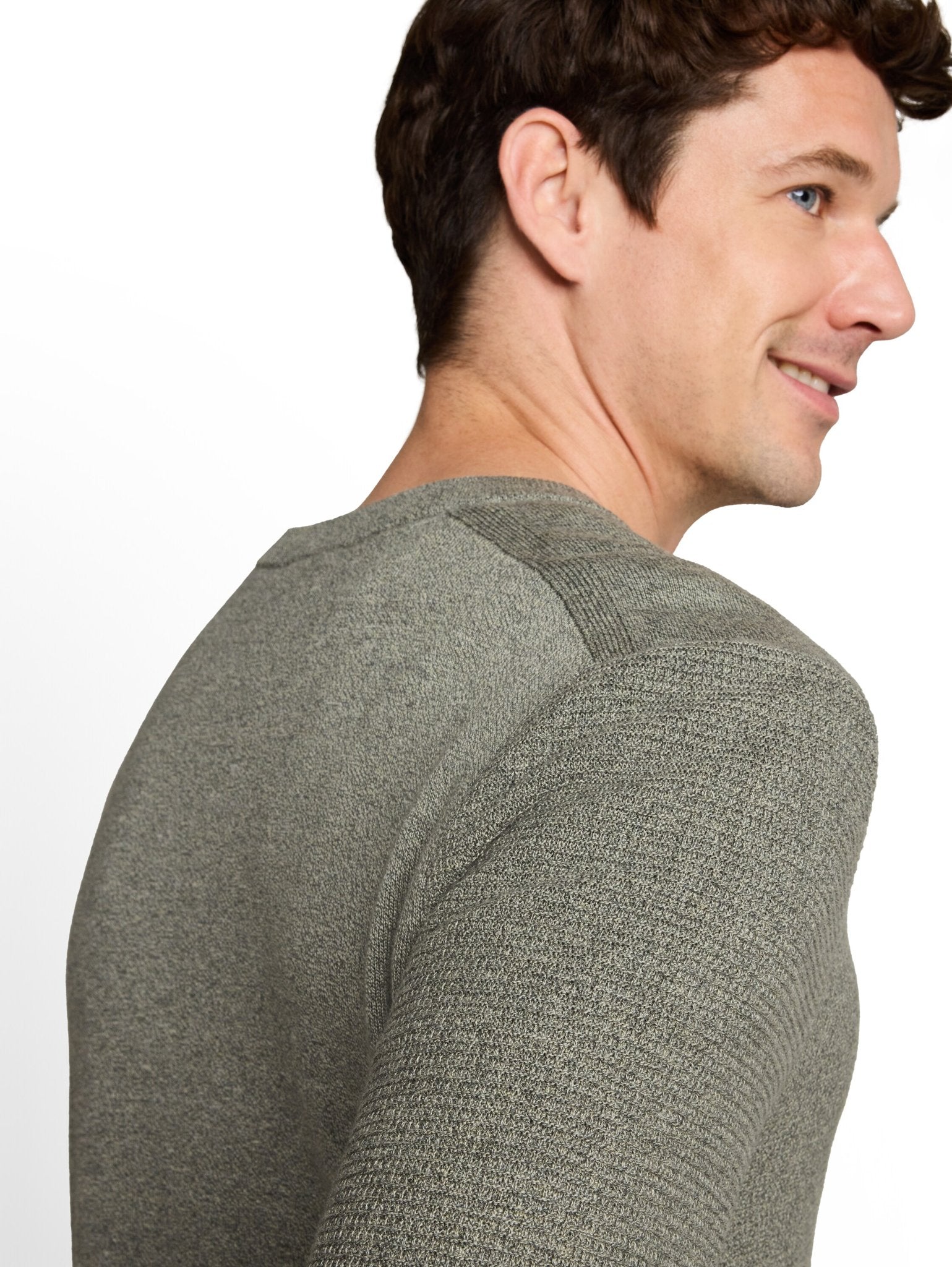 Tom Tailor Herren Pullover Mouline Mint Gr