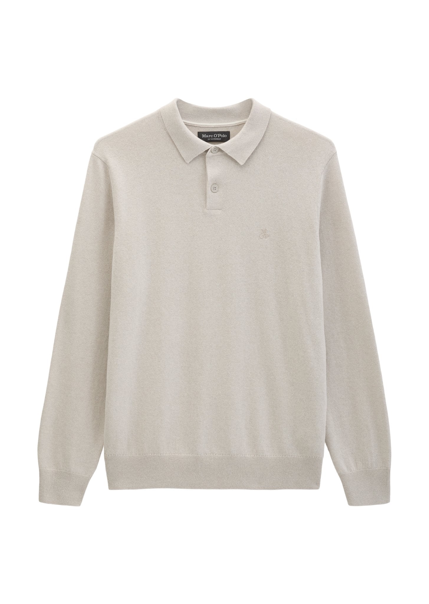 Marc O'Polo Herren Pullover  Linen Beig