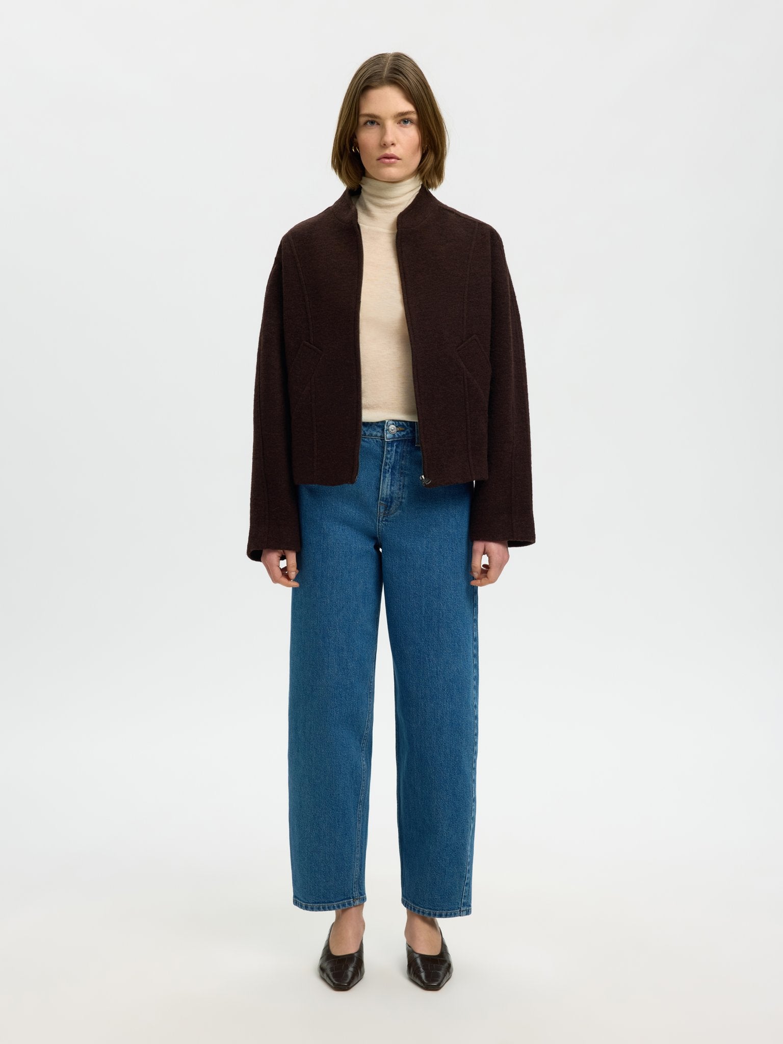 Selected Femme Damen Jacken Delicioso/Melan