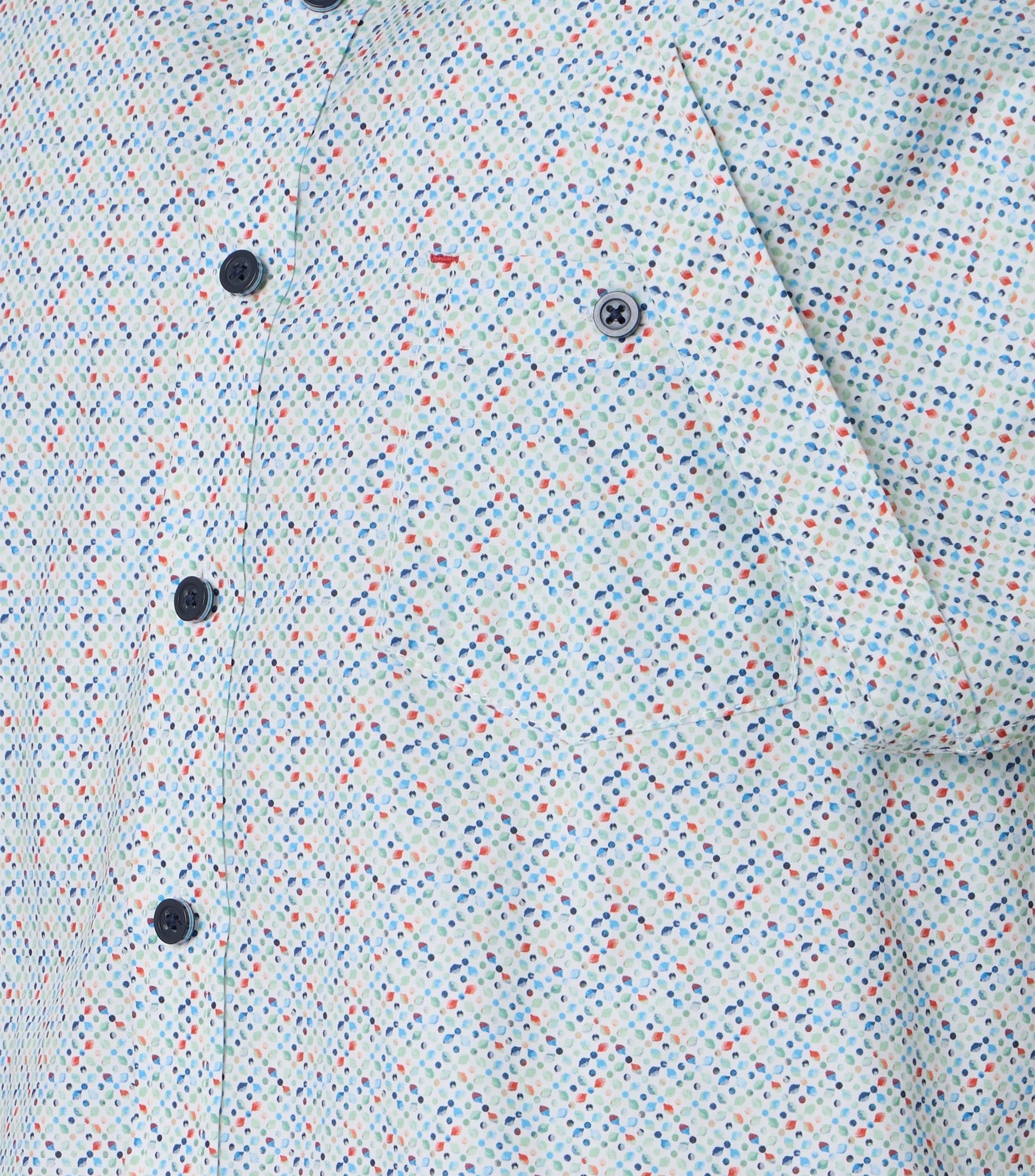 Casa Moda Herren Hemden kurz  Gruen