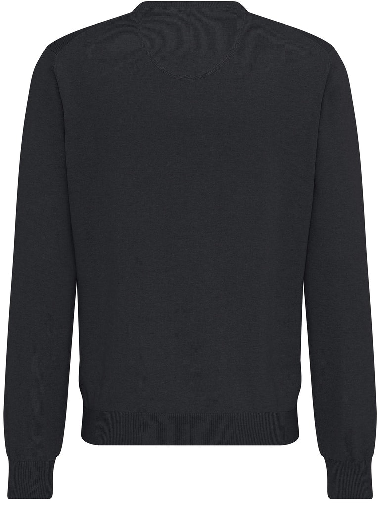 Fynch-Hatton Herren Pullover Charcoal