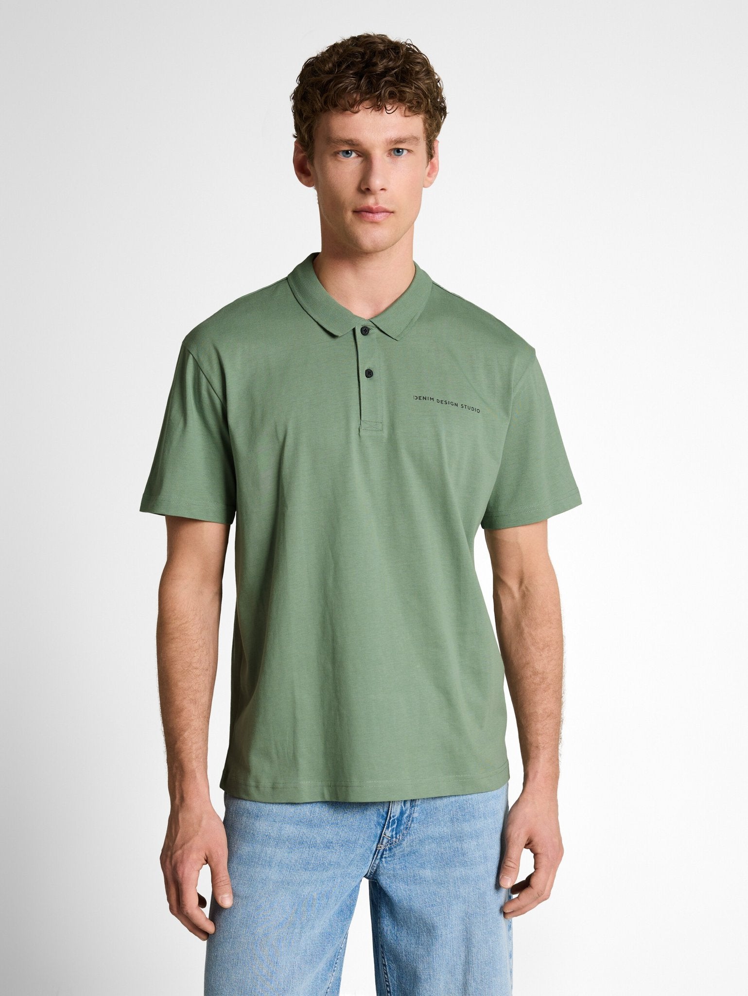Tom Tailor denim Herren Polo-Shirts Sea Spray