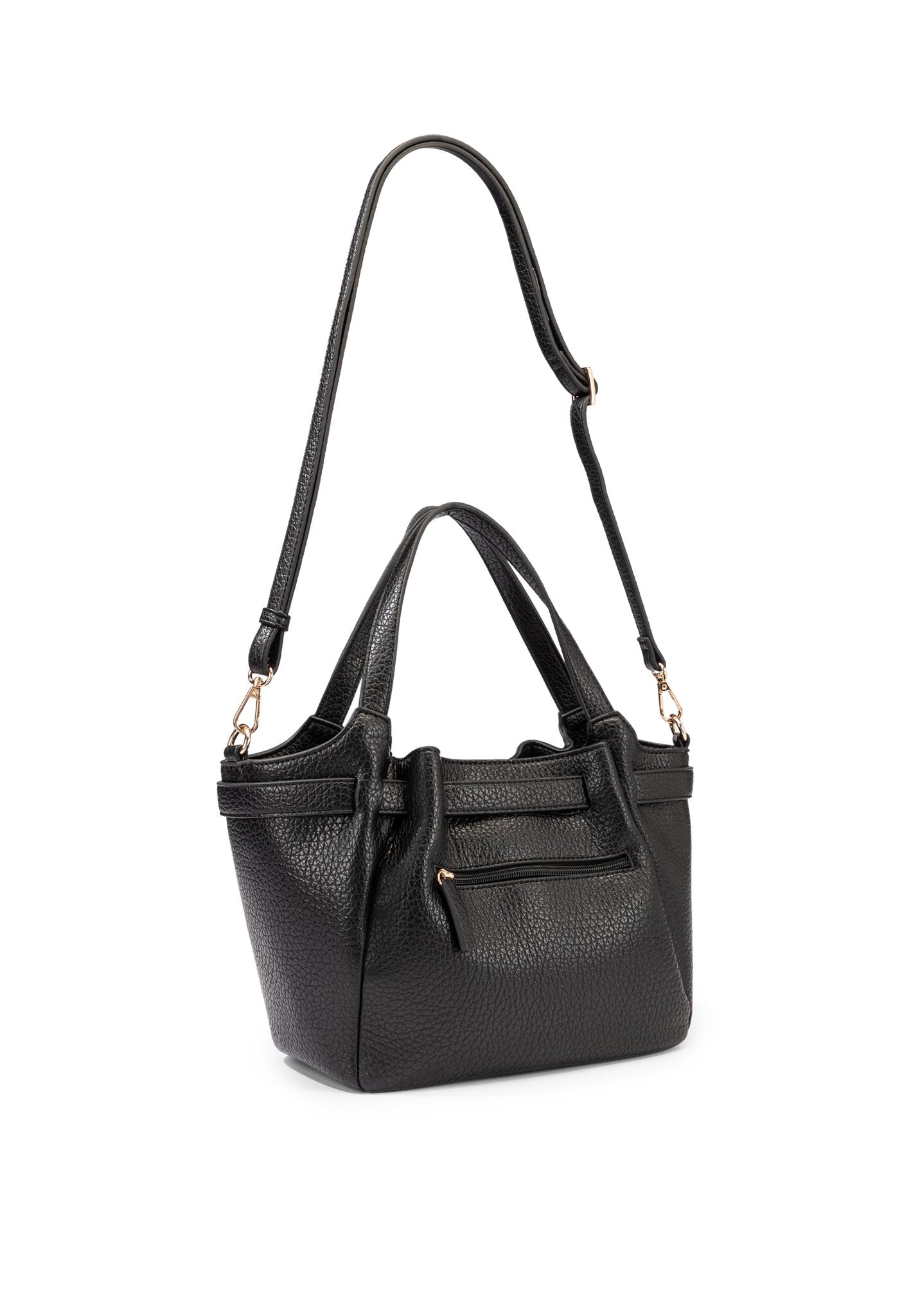 L.Credi Handtasche Schwarz