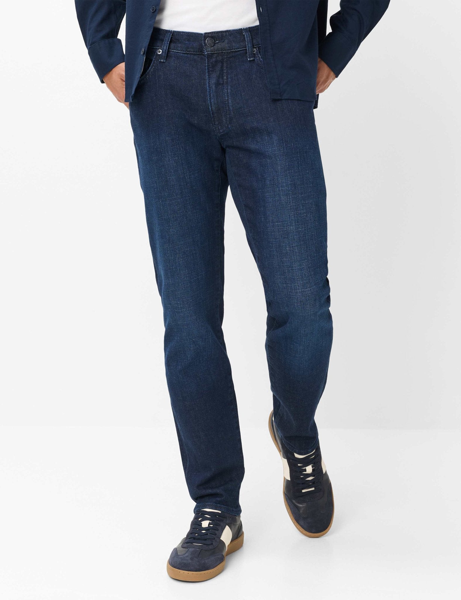 Brax Herren Jeans  Dark Blue Us