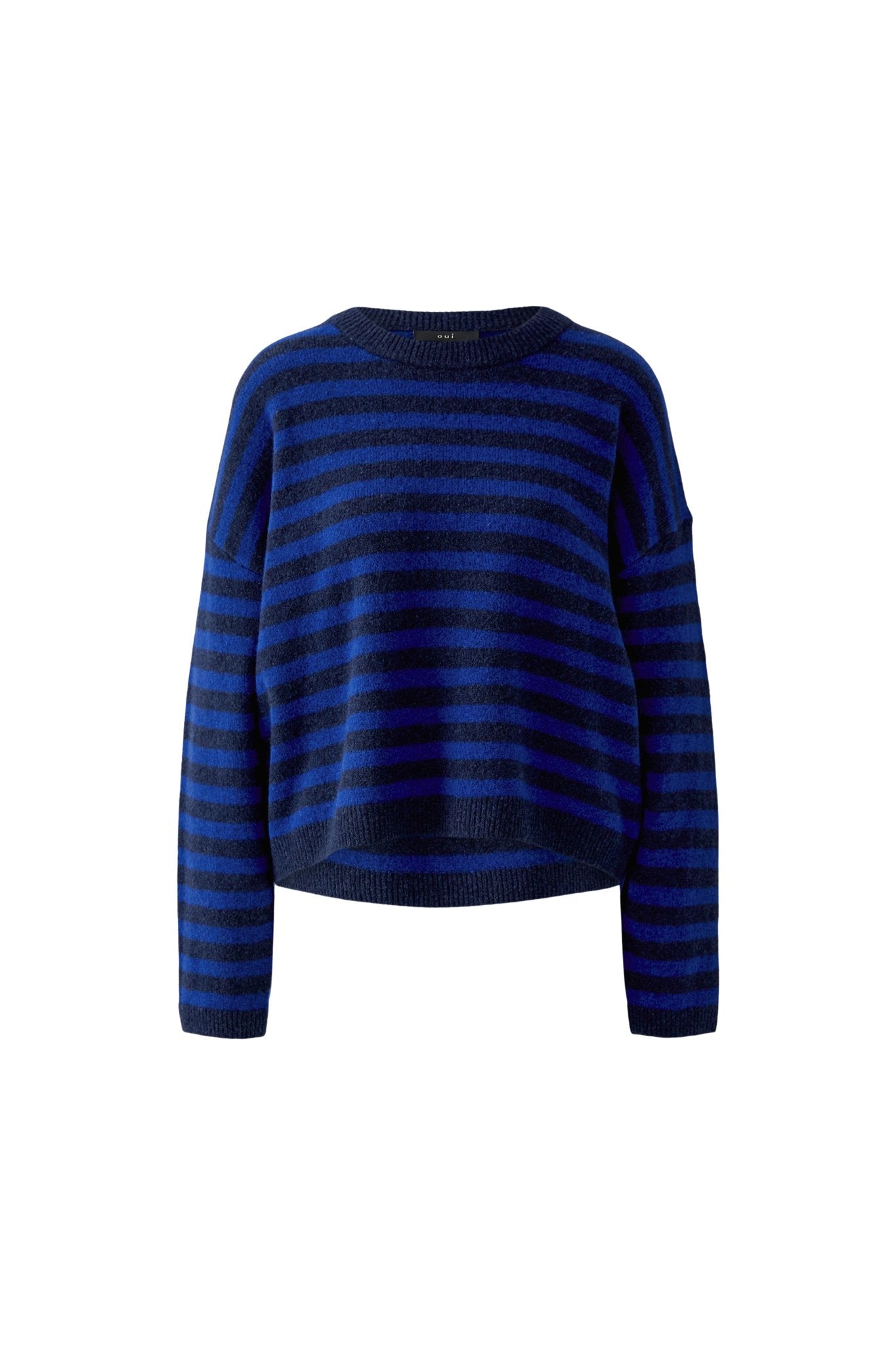 Oui Damen Pullover  Blue Blue
