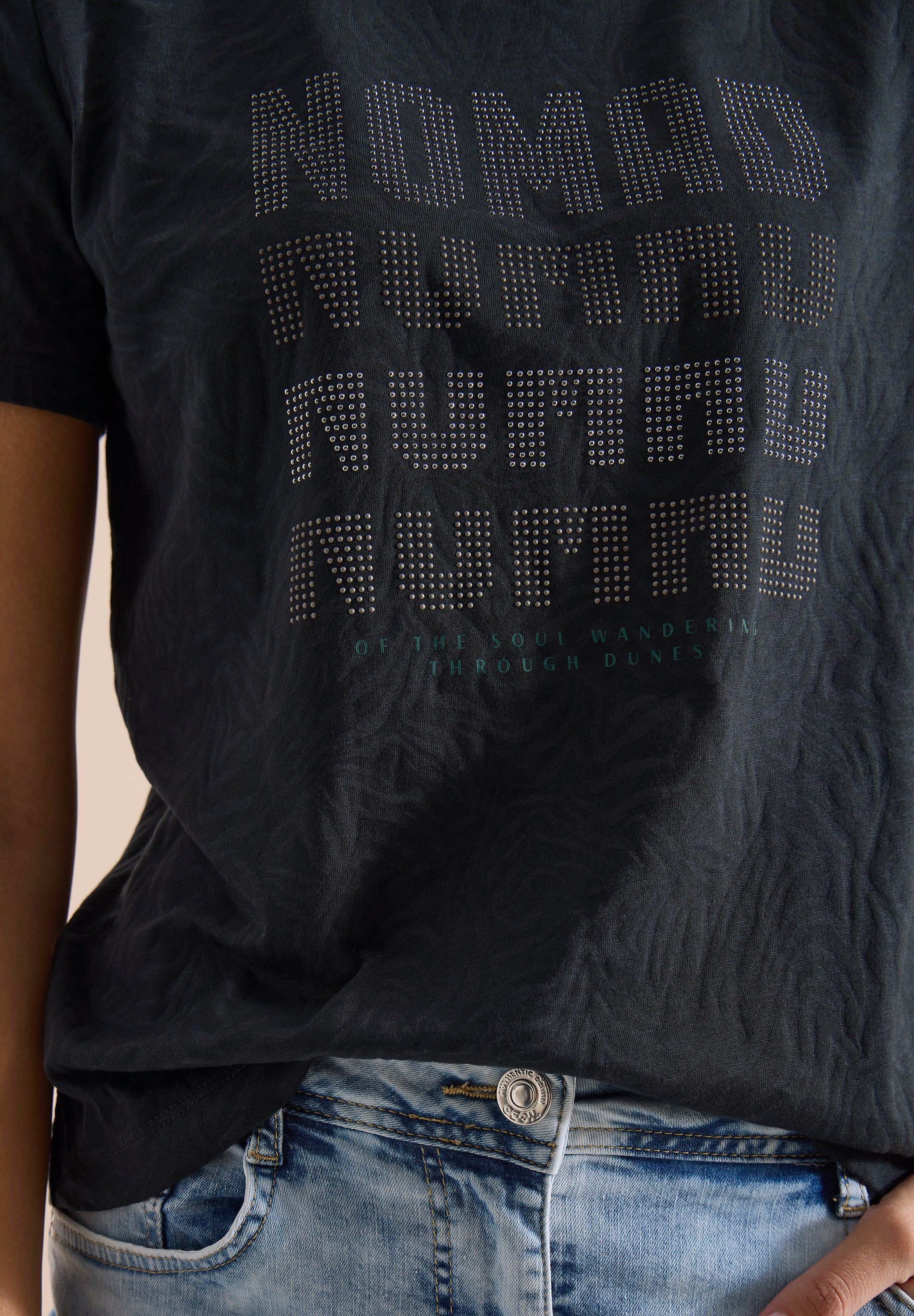 Cecil Damen T-Shirts Palm Bree