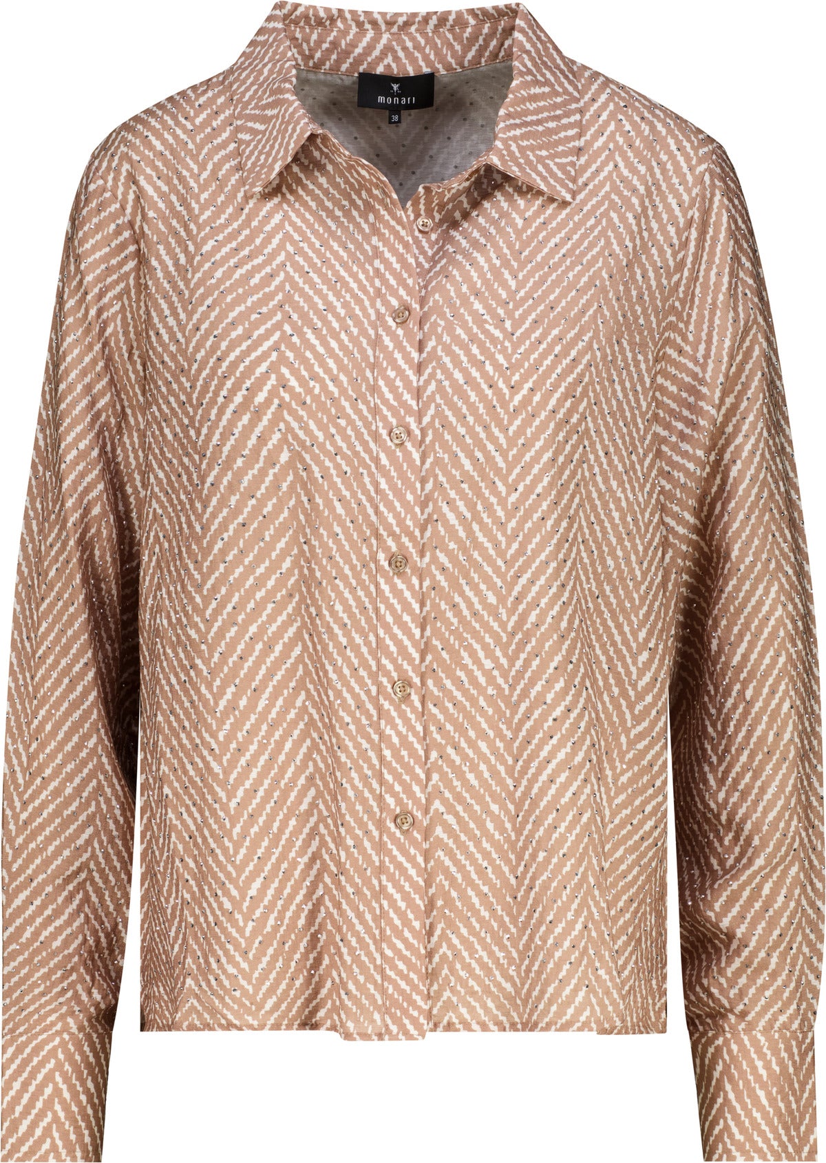 Monari Damen Blusen  Brown Sugar