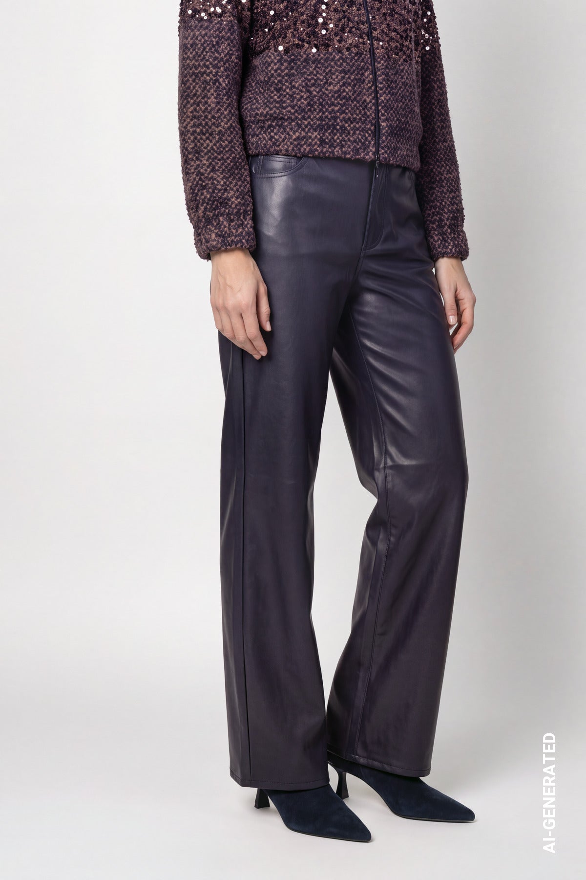 Monari Damen Hosen  Dark Blue