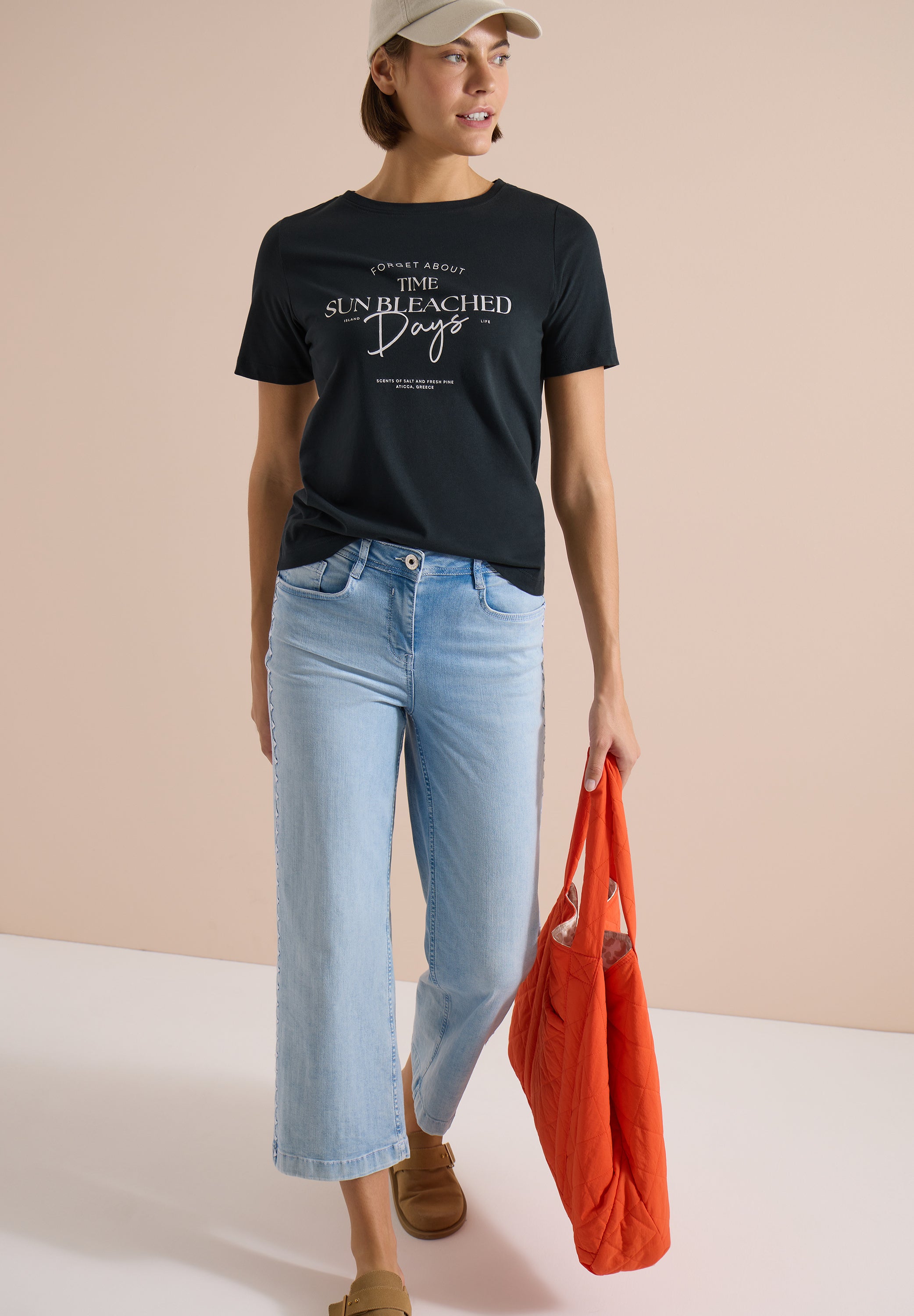 Cecil Damen T-Shirts  Palm Bree