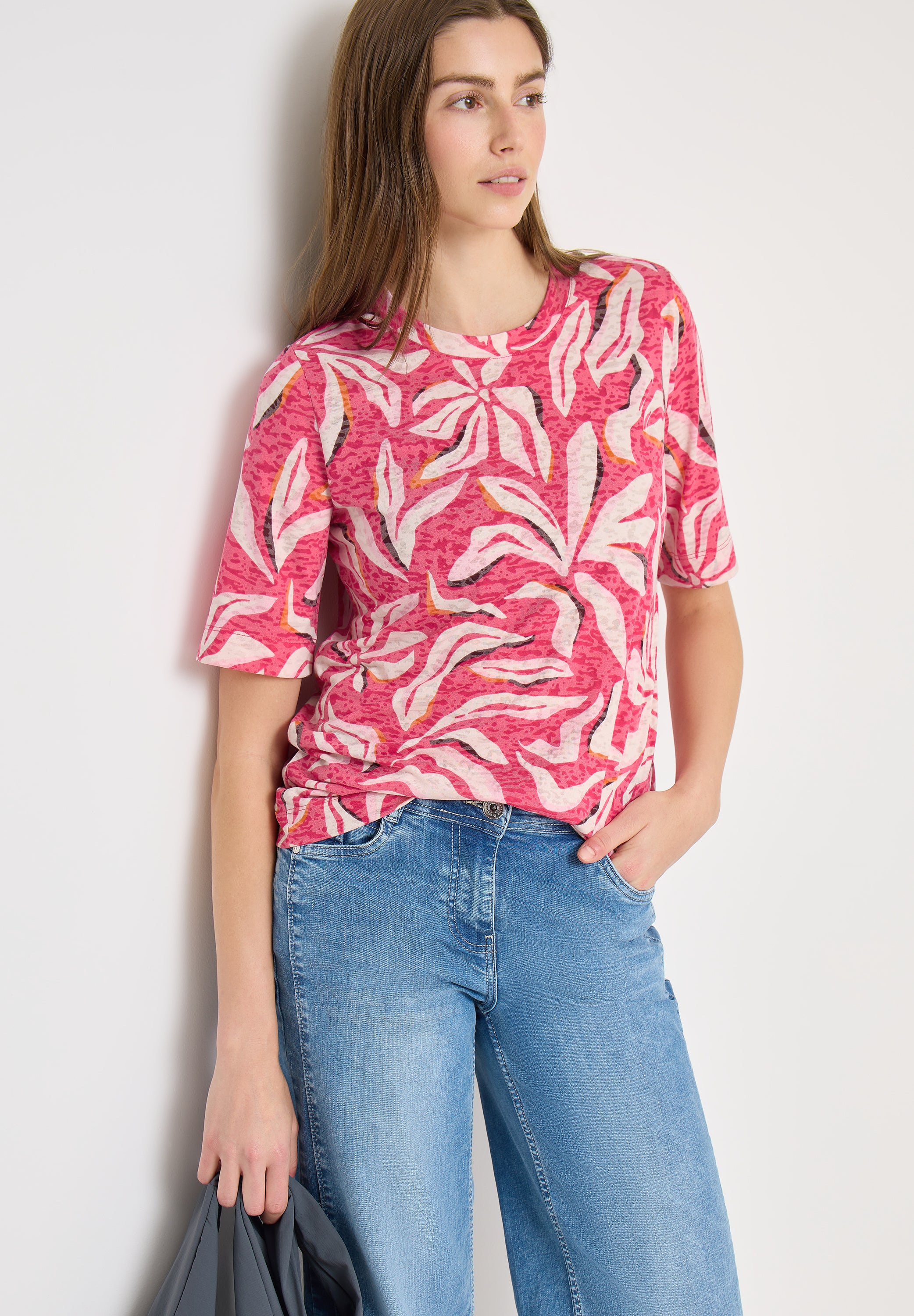 Cecil Damen T-Shirts Beetroot