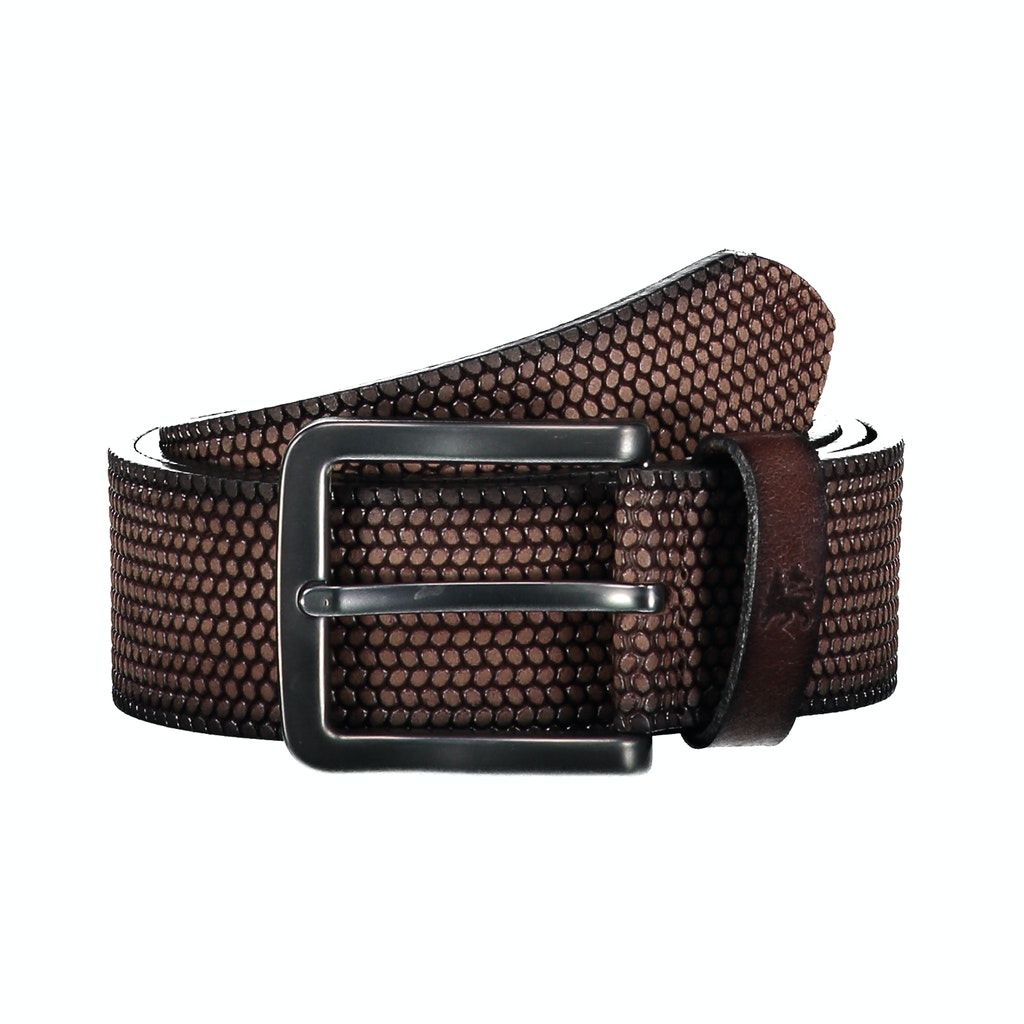Lerros Herren Gürtel Dark Brown