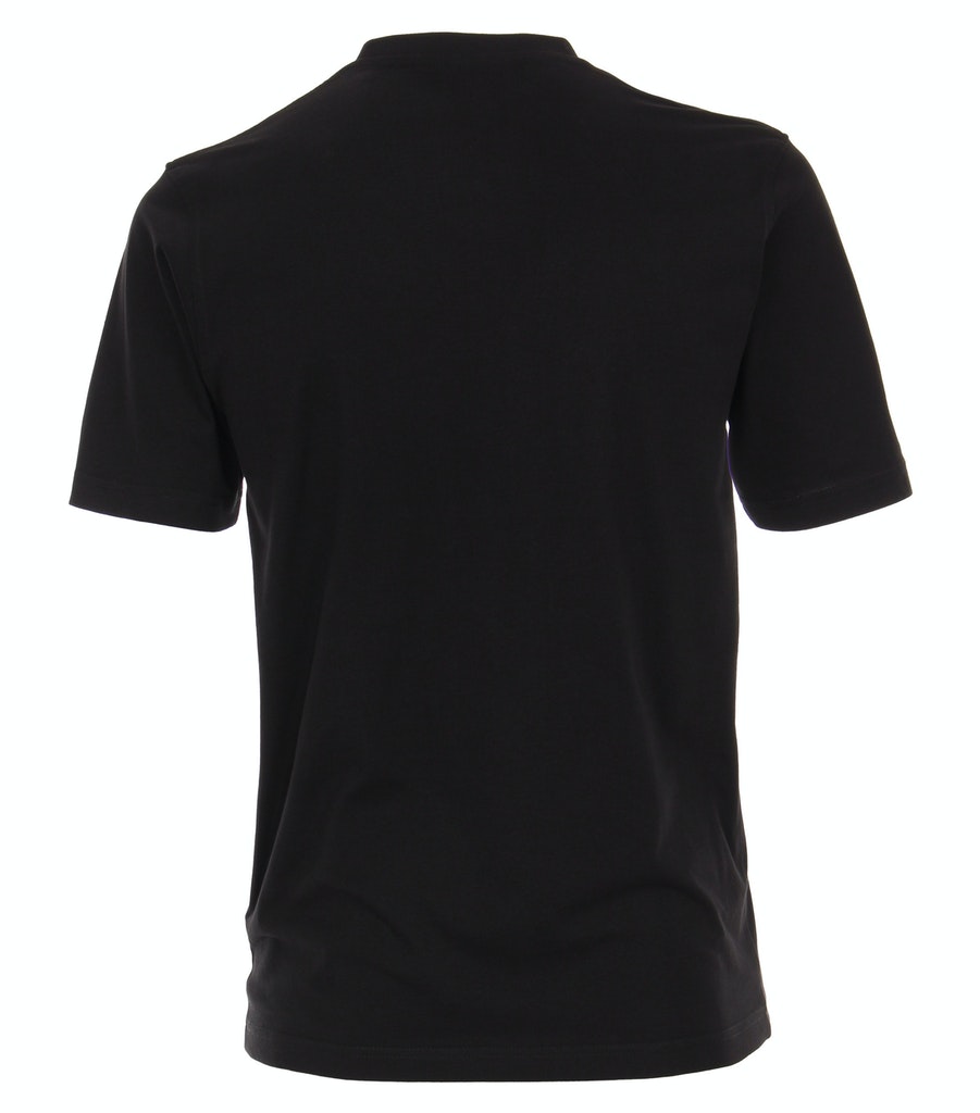 Casa Moda Herren T-Shirts kurz  Schwarz