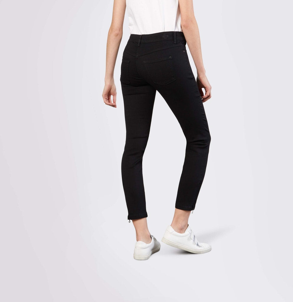 Mac Damen Jeans Black-Black
