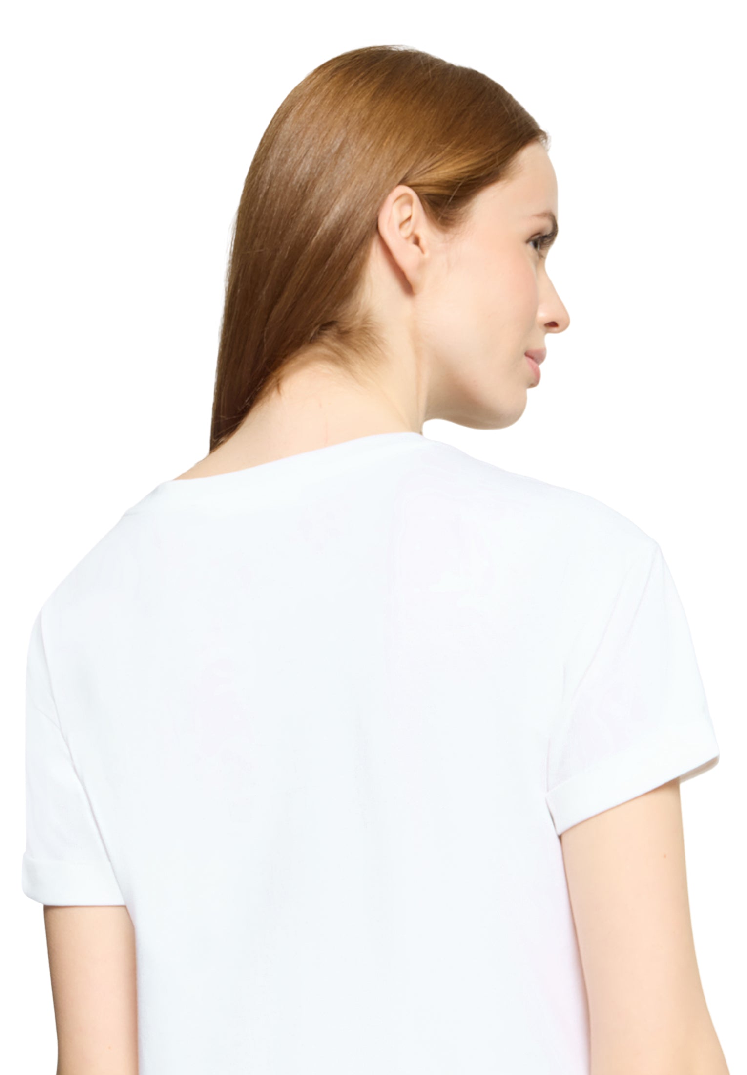 Betty & Co Damen T-Shirts Patch White/Bei